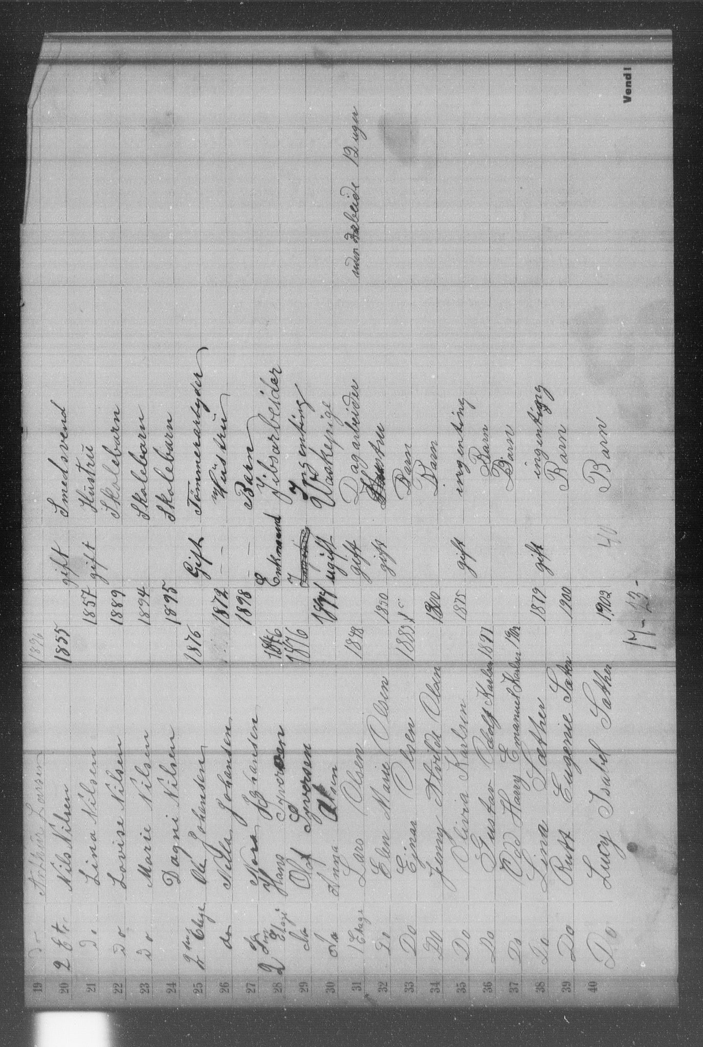 OBA, Municipal Census 1902 for Kristiania, 1902, p. 16696