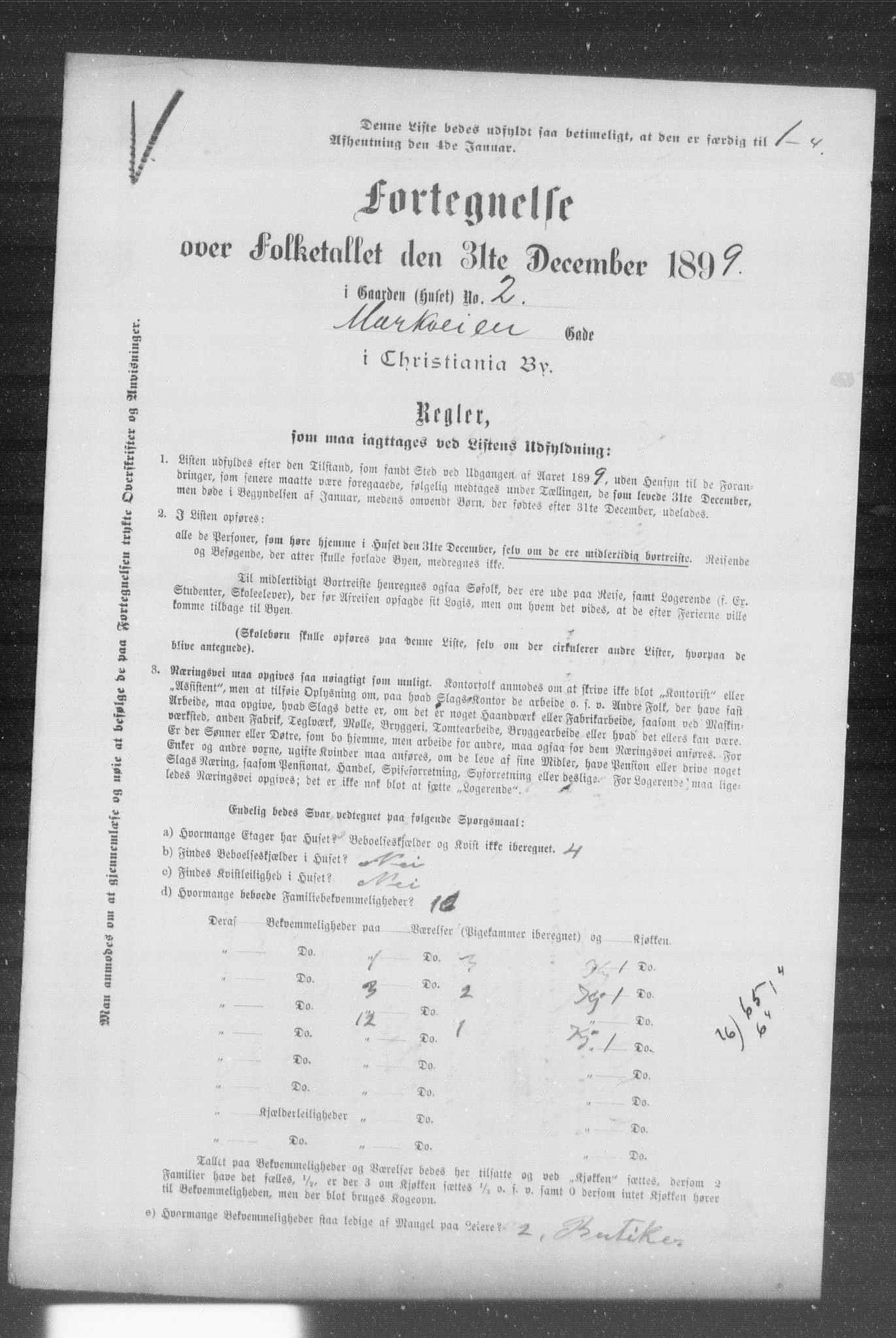 OBA, Municipal Census 1899 for Kristiania, 1899, p. 8278