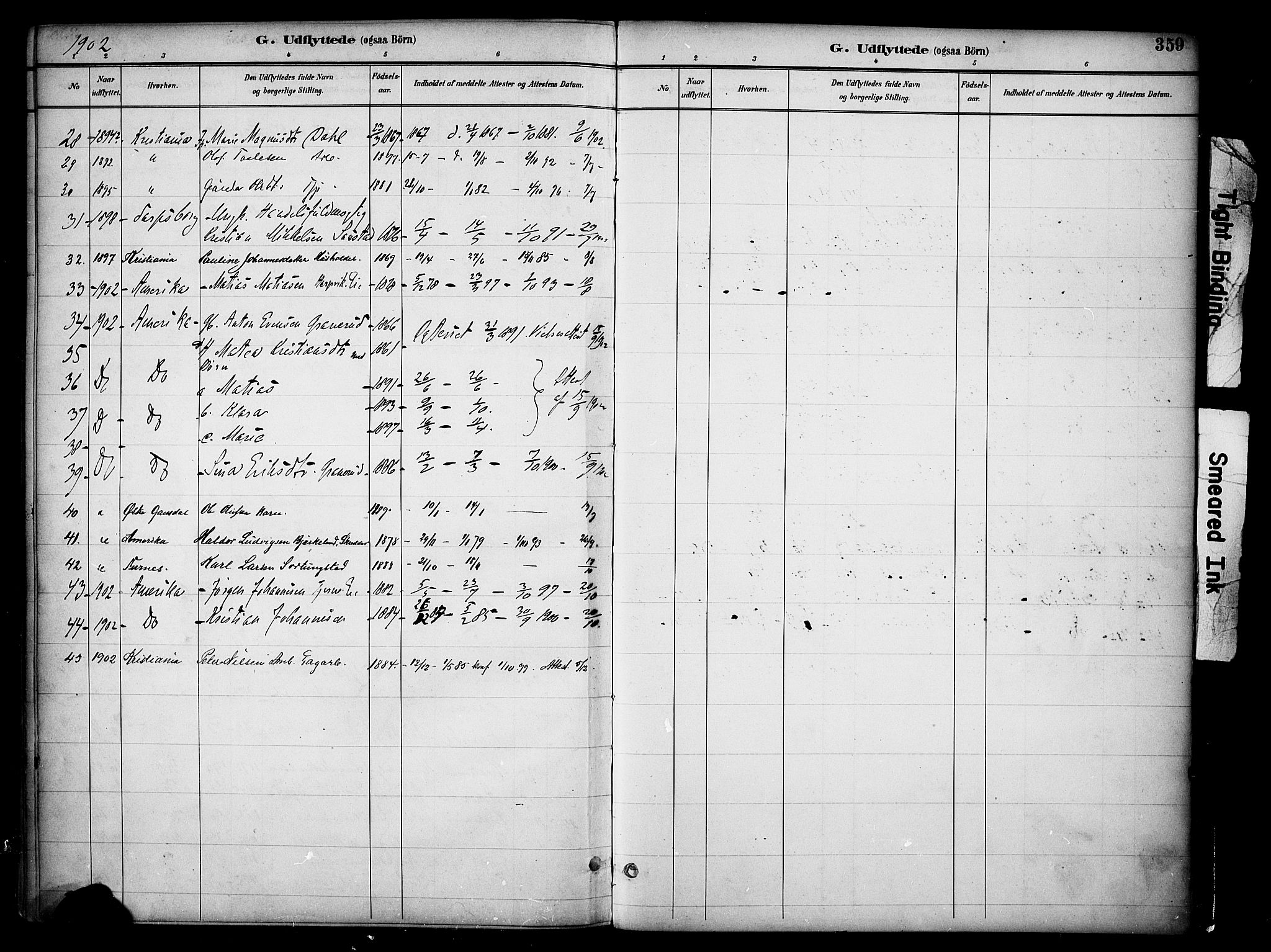 Ringsaker prestekontor, SAH/PREST-014/K/Ka/L0017: Parish register (official) no. 17, 1891-1902, p. 359