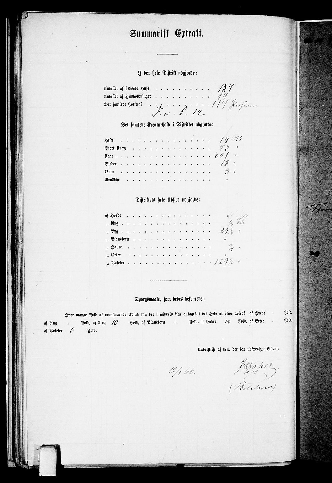 RA, 1865 census for Nissedal, 1865, p. 40