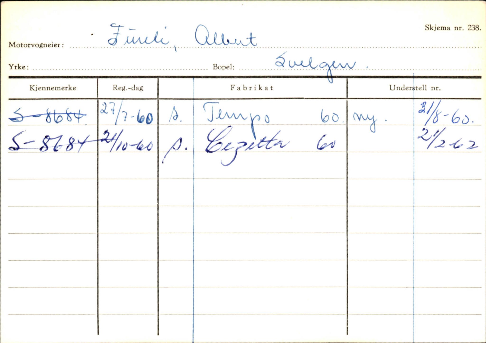 Statens vegvesen, Sogn og Fjordane vegkontor, AV/SAB-A-5301/4/F/L0133: Eigarregister Bremanger A-Å. Gaular A-H, 1945-1975, p. 415