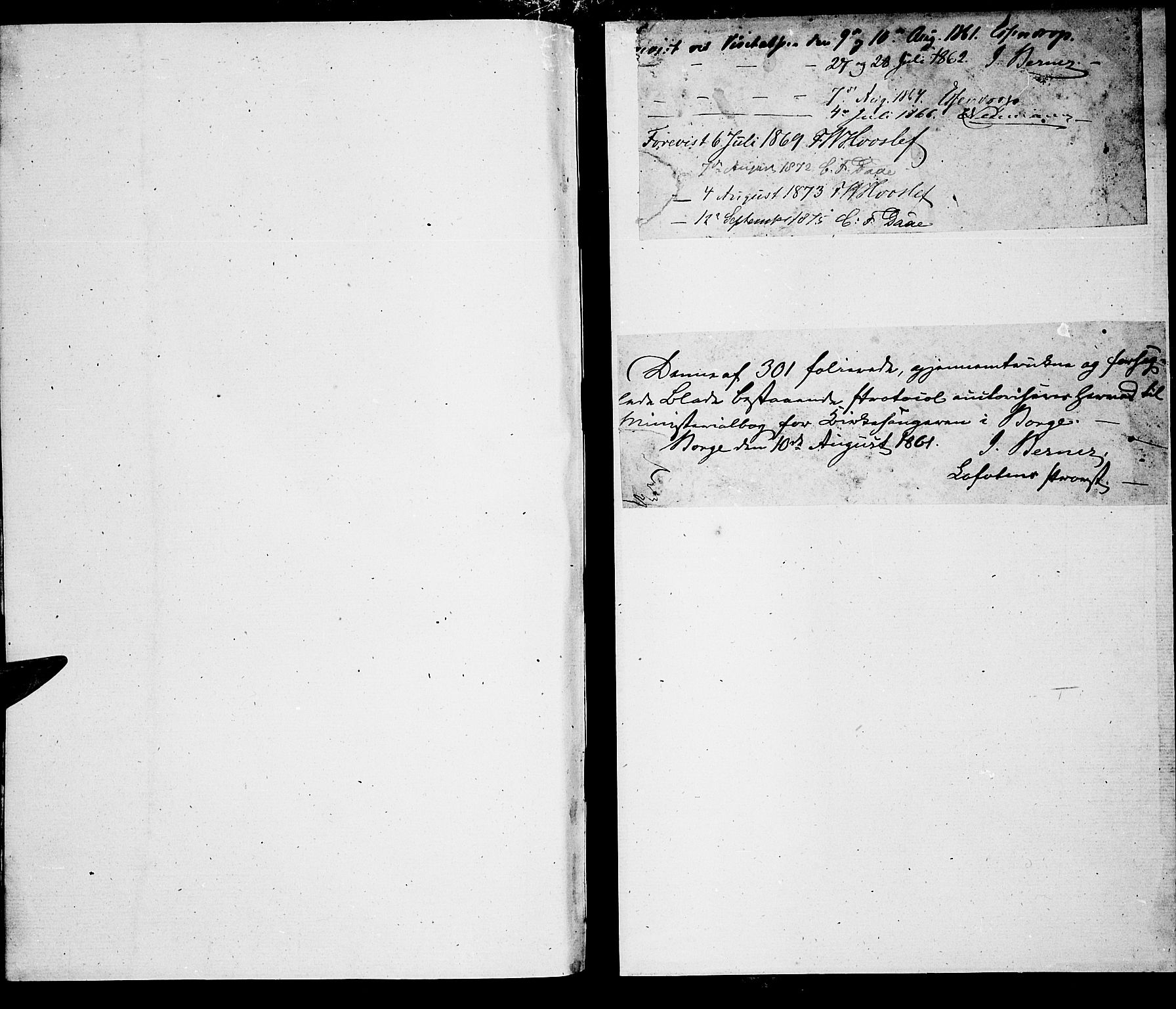 Ministerialprotokoller, klokkerbøker og fødselsregistre - Nordland, AV/SAT-A-1459/880/L1140: Parish register (copy) no. 880C02, 1861-1875