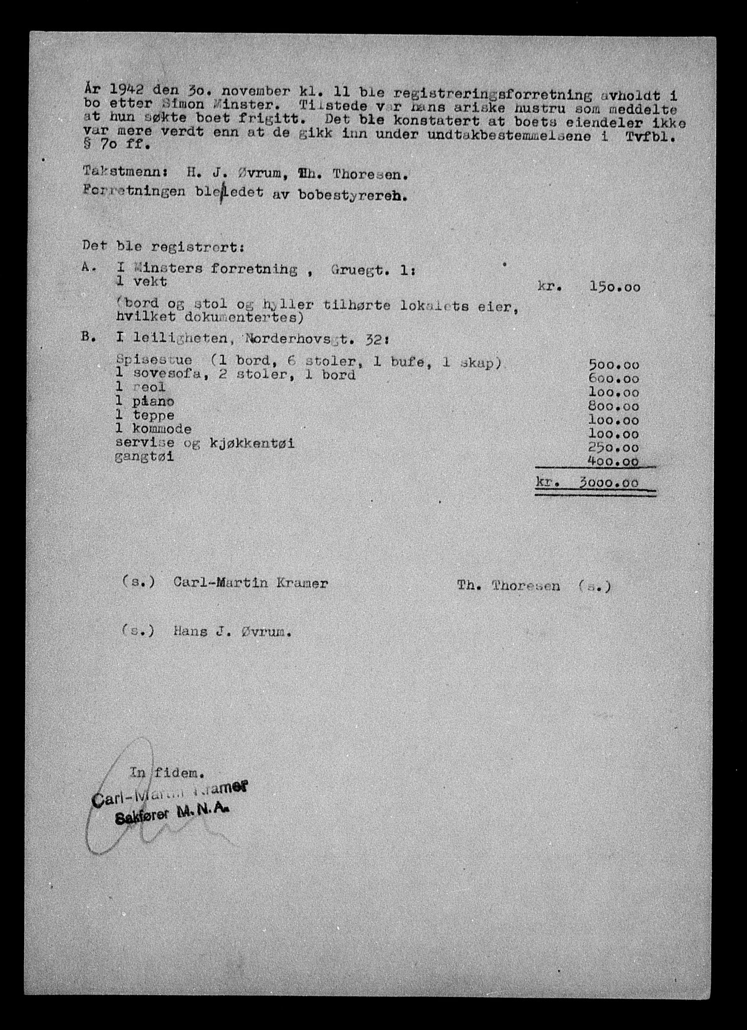 Justisdepartementet, Tilbakeføringskontoret for inndratte formuer, AV/RA-S-1564/H/Hc/Hcc/L0965: --, 1945-1947, p. 745