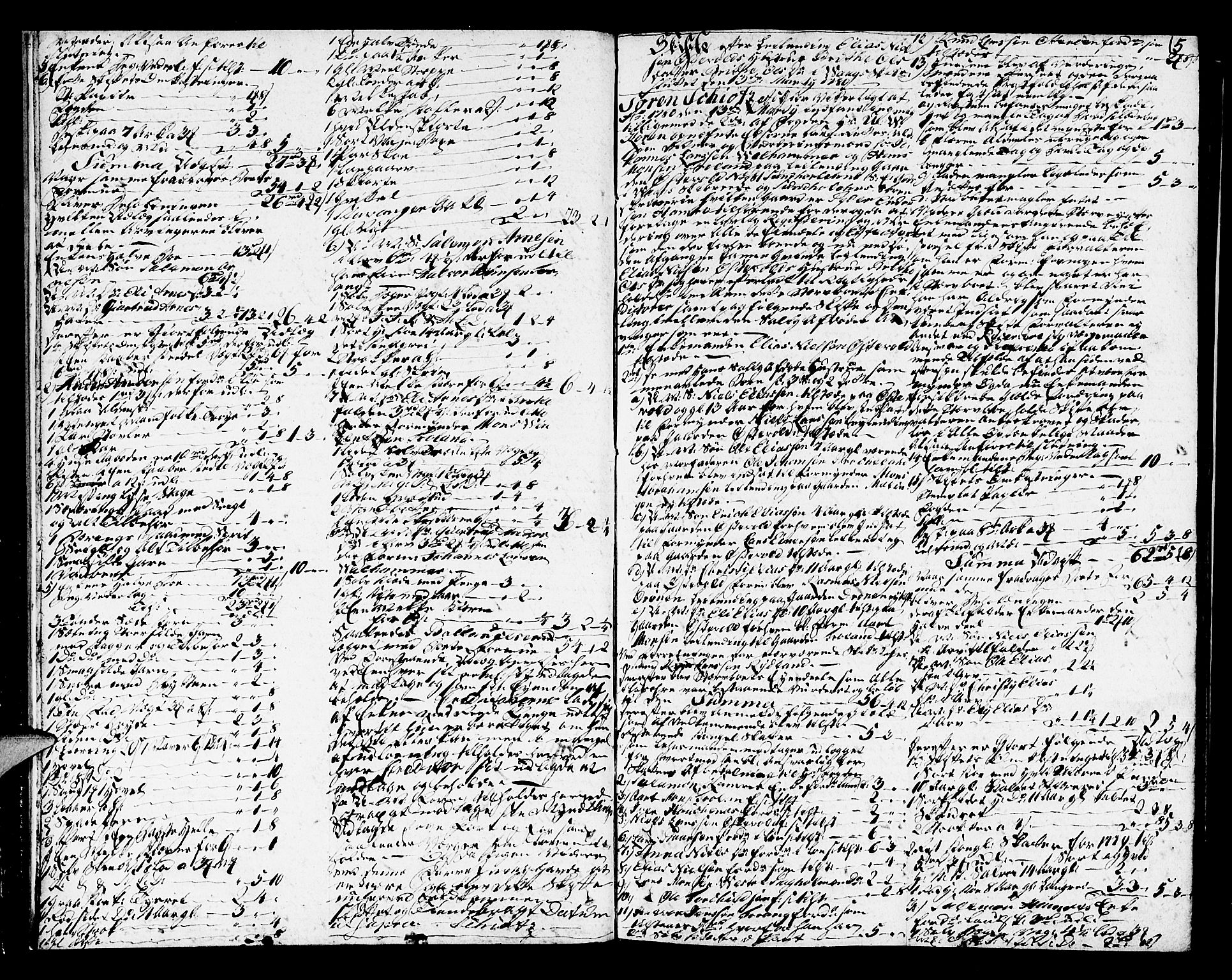 Sunnhordland sorenskrivar, SAB/A-2401/1/H/Ha/Haa/L0009: Skifteprotokollar. Register i protokoll. Fol. 639- ut, 1780-1783, p. 4b-5a