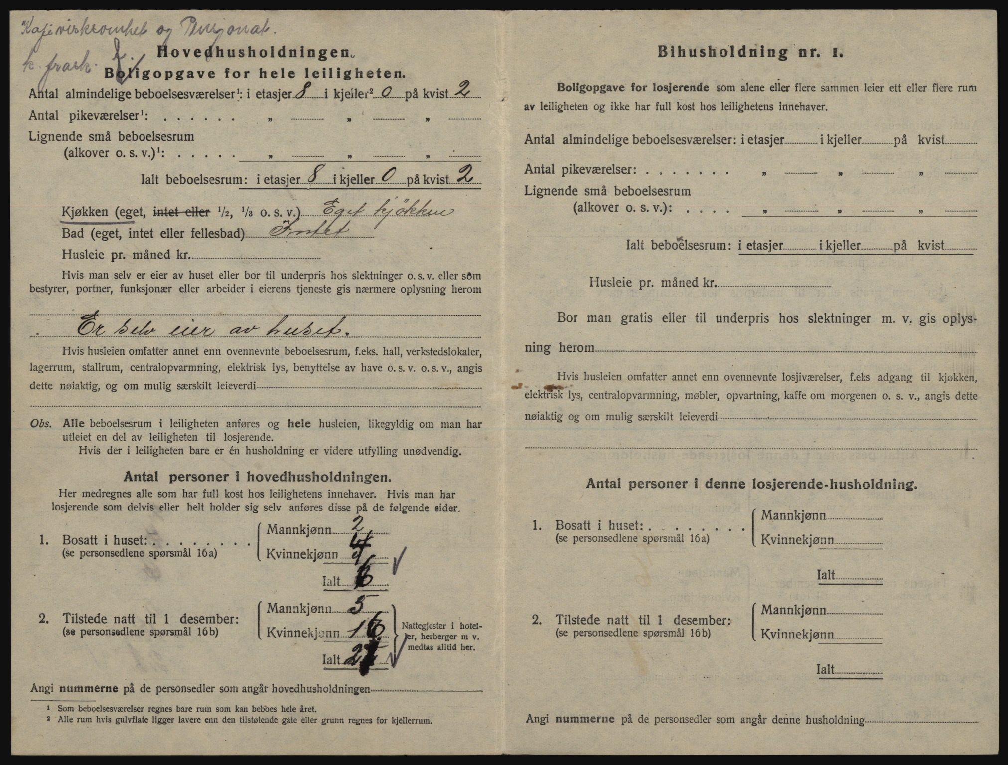 SATØ, 1920 census for Tromsø, 1920, p. 3666