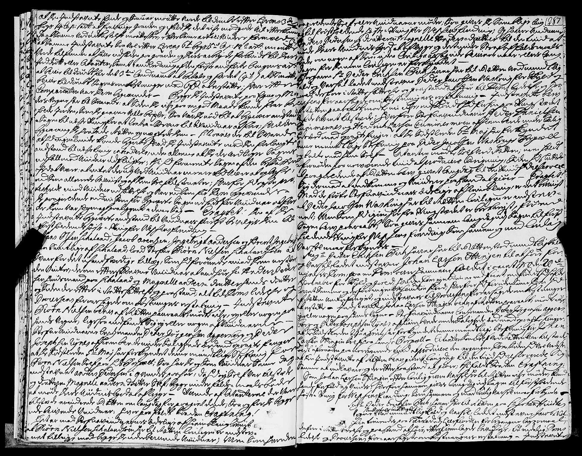 Helgeland sorenskriveri, SAT/A-0004/1/1A/L0016: Tingbok 15B, 1755-1756, p. 287