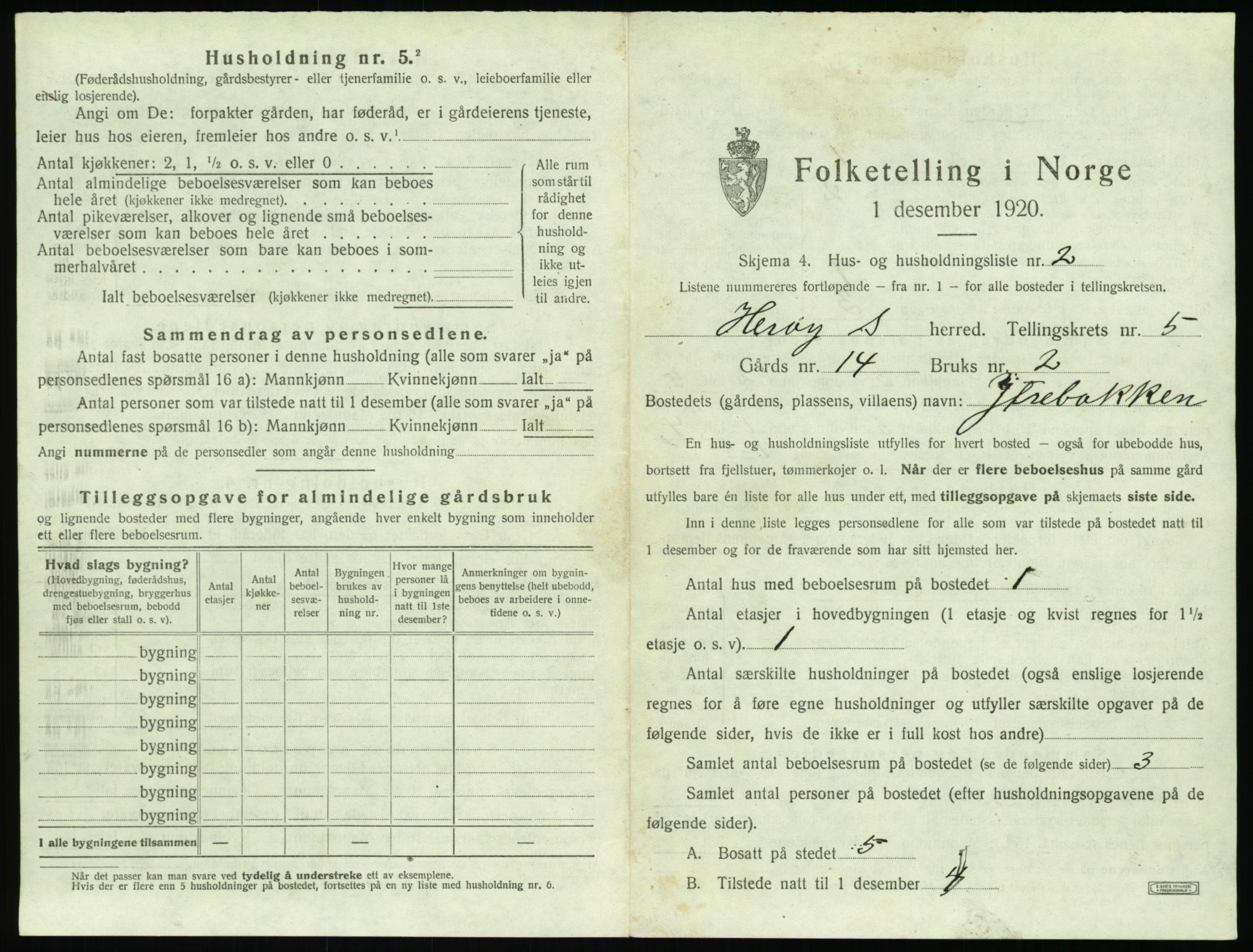 SAT, 1920 census for Herøy (MR), 1920, p. 361