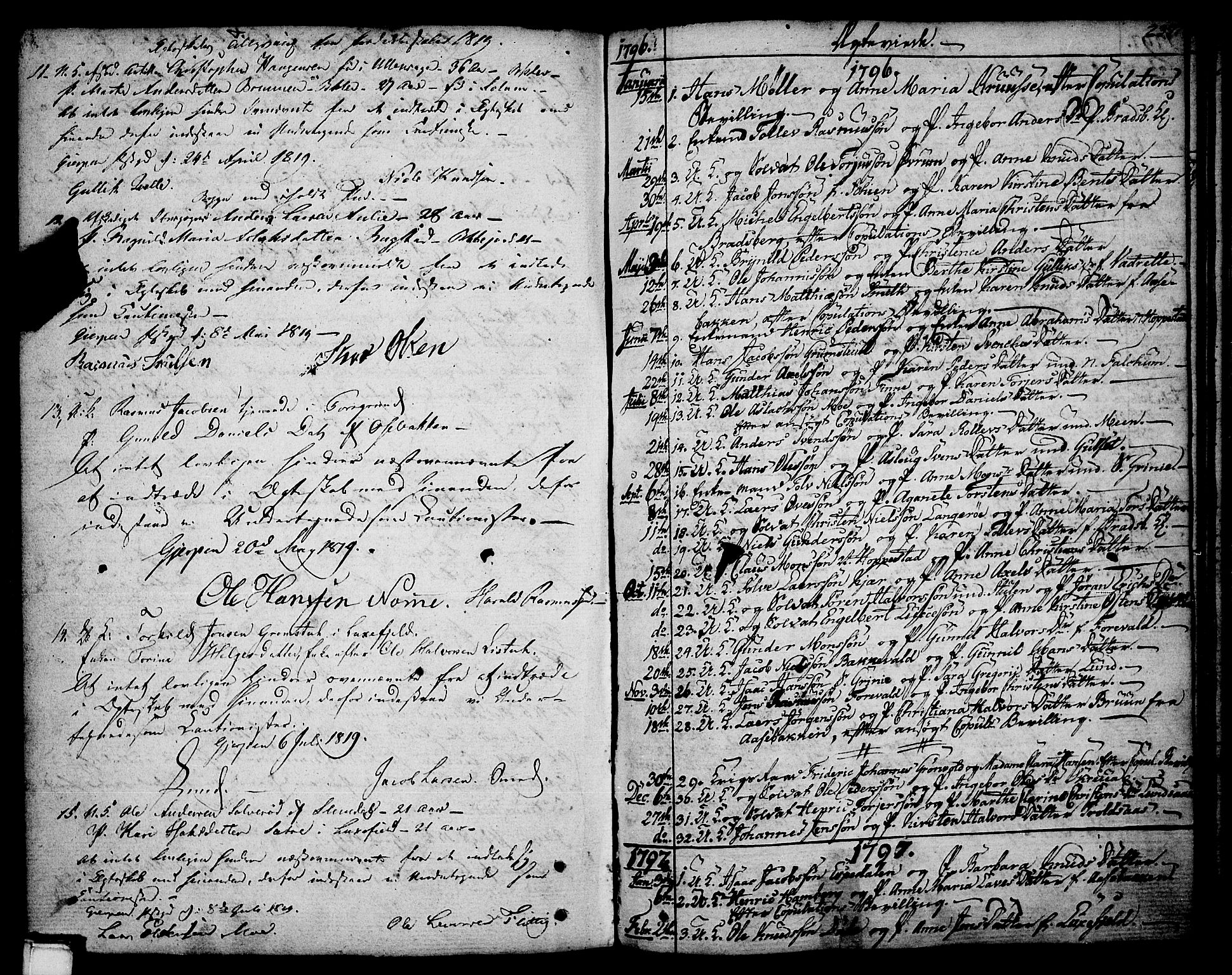 Gjerpen kirkebøker, SAKO/A-265/F/Fa/L0003: Parish register (official) no. I 3, 1796-1814, p. 237