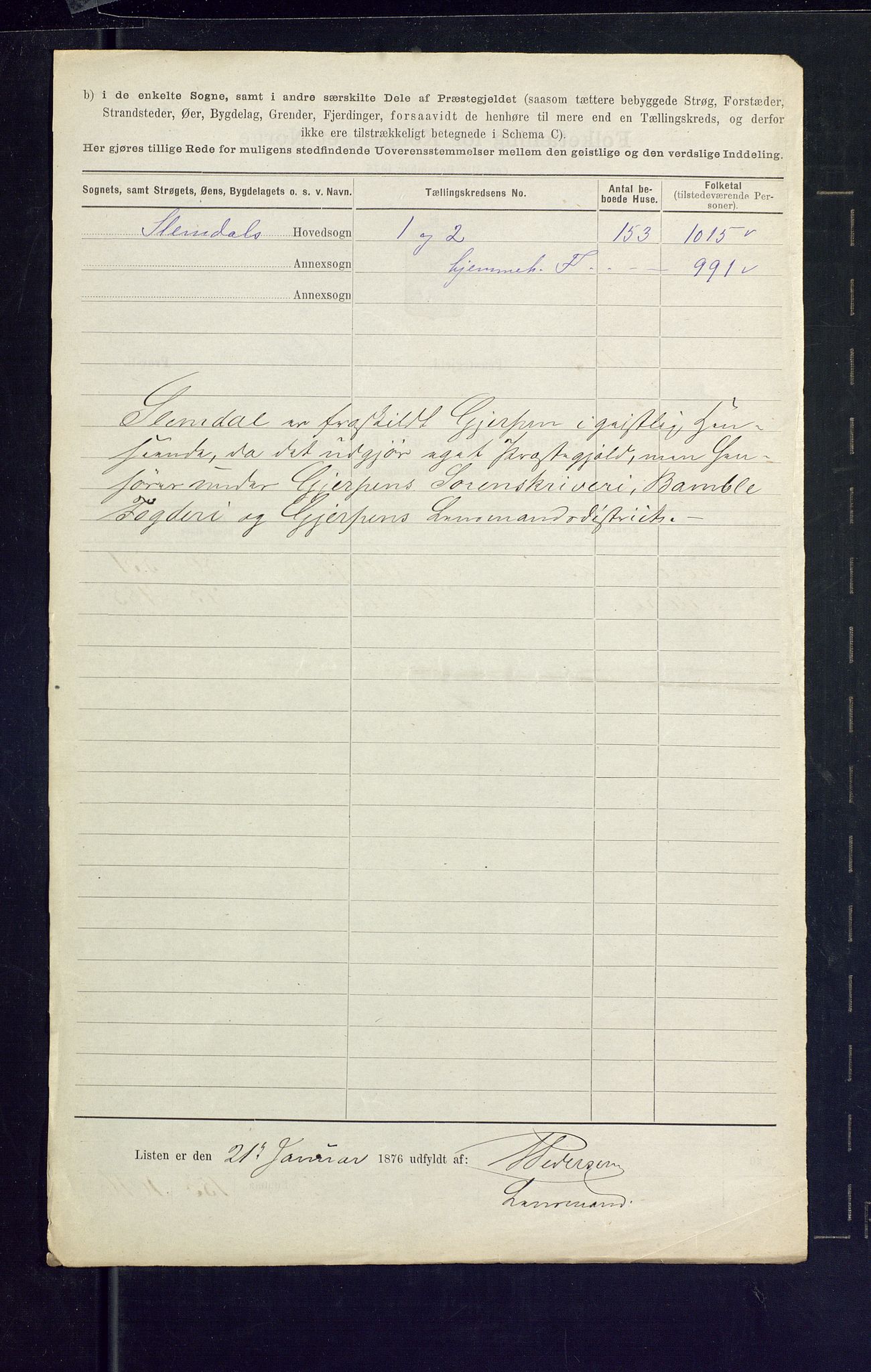 SAKO, 1875 census for 0811P Slemdal, 1875, p. 13