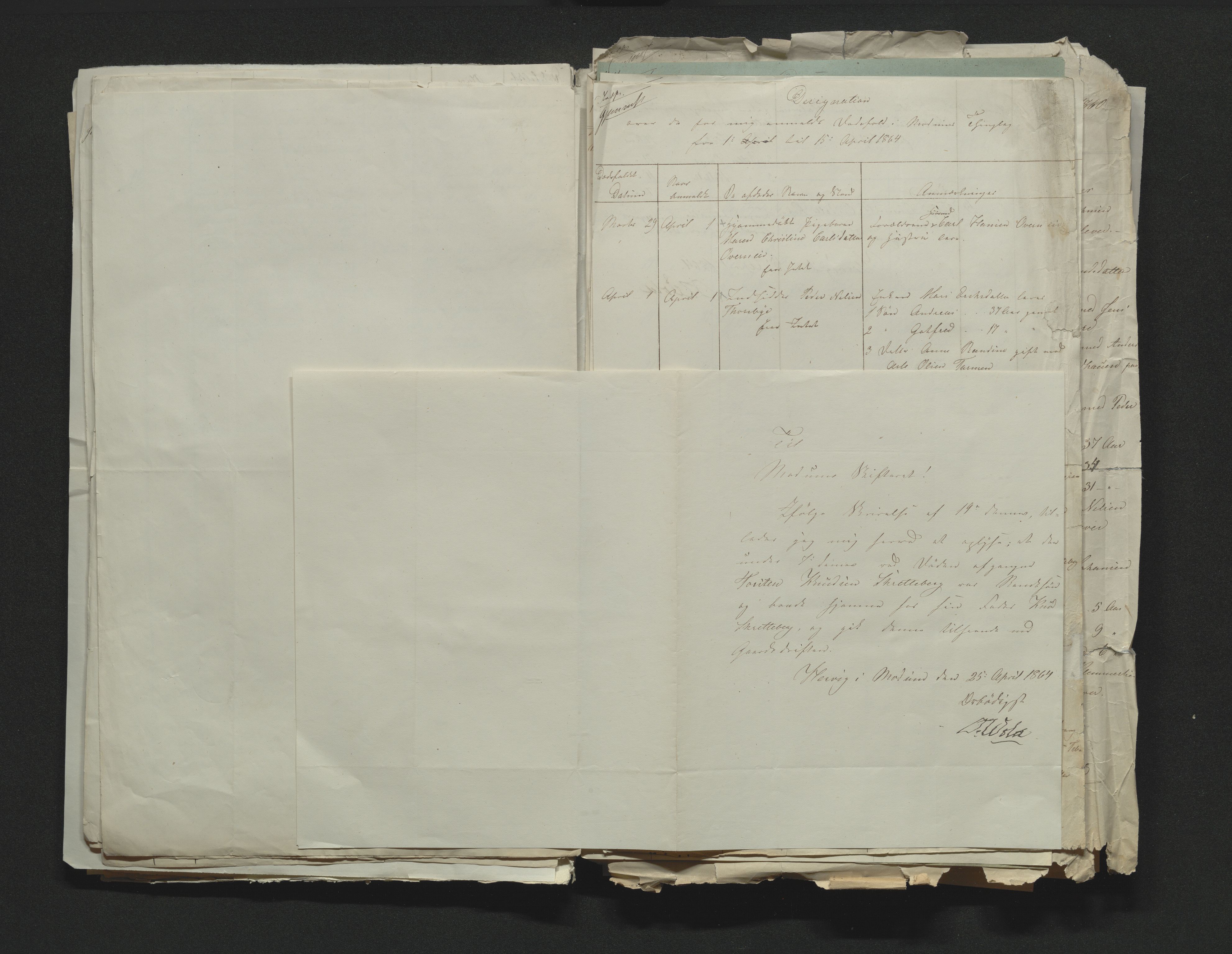Eiker, Modum og Sigdal sorenskriveri, AV/SAKO-A-123/H/Ha/Hab/L0011: Dødsfallsmeldinger, 1862-1865, p. 407