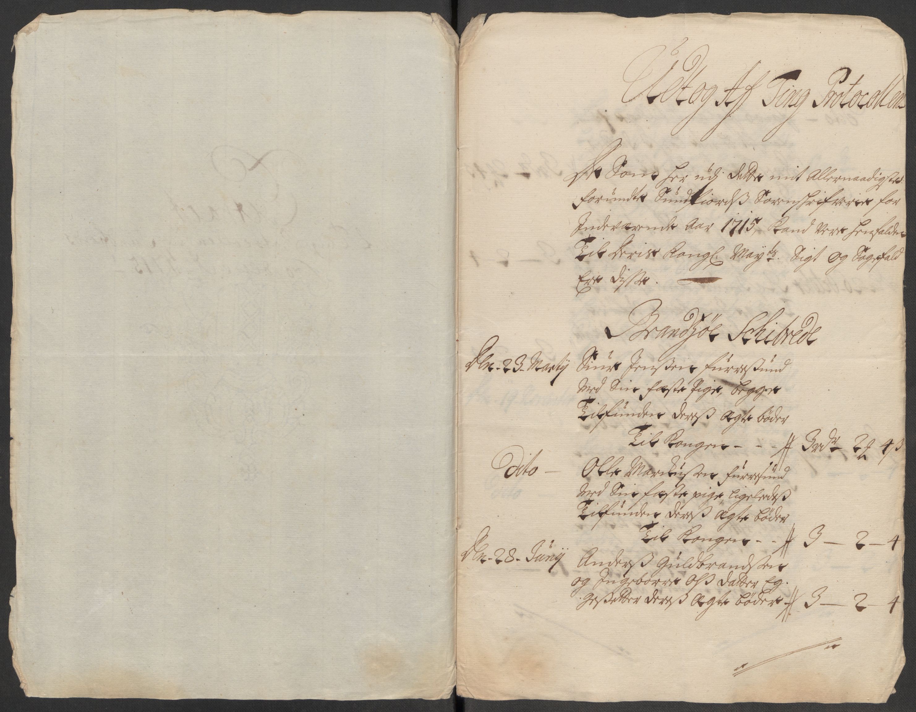 Rentekammeret inntil 1814, Reviderte regnskaper, Fogderegnskap, AV/RA-EA-4092/R53/L3439: Fogderegnskap Sunn- og Nordfjord, 1715, p. 382