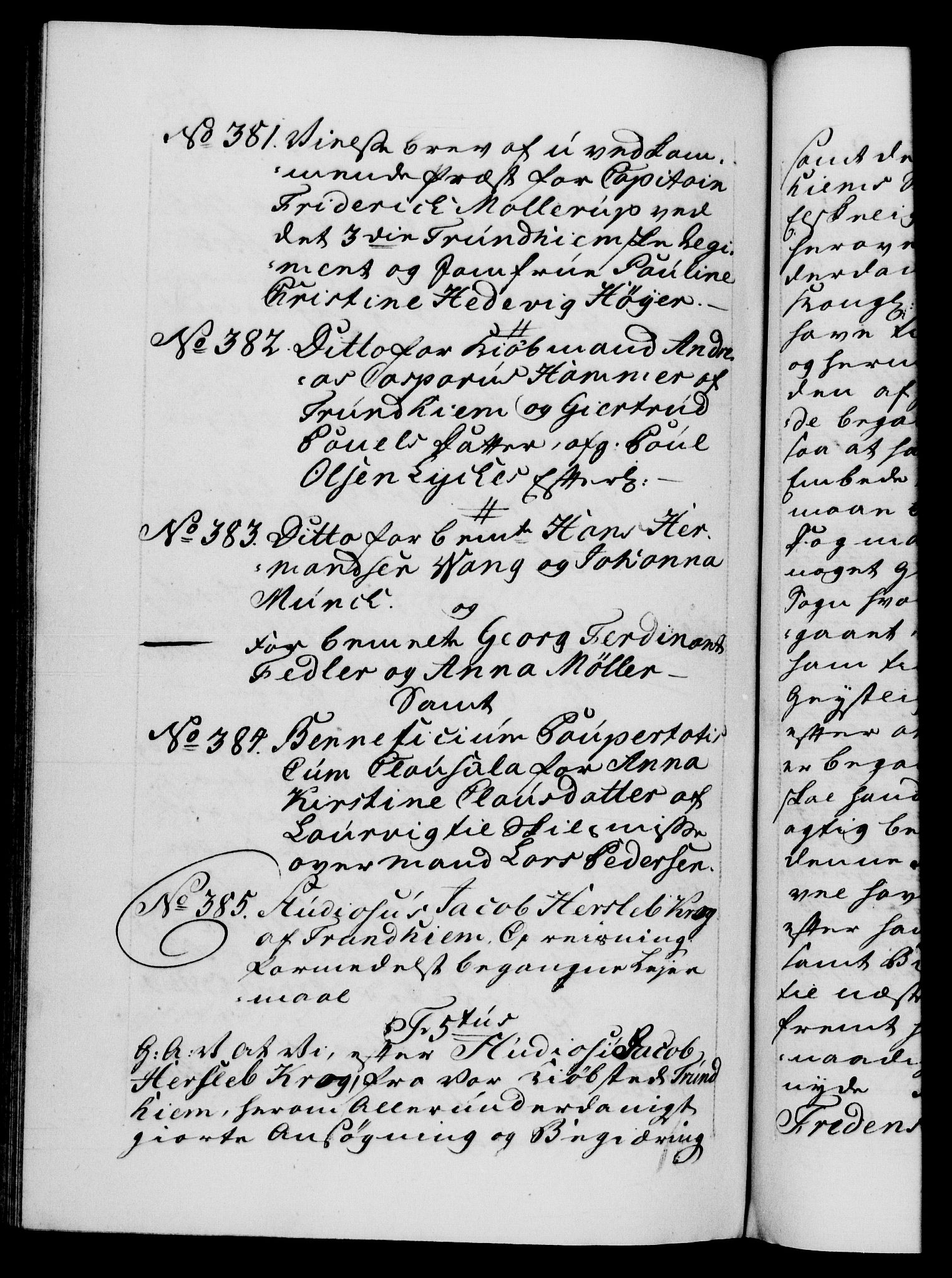 Danske Kanselli 1572-1799, AV/RA-EA-3023/F/Fc/Fca/Fcaa/L0042: Norske registre, 1763-1766, p. 676b