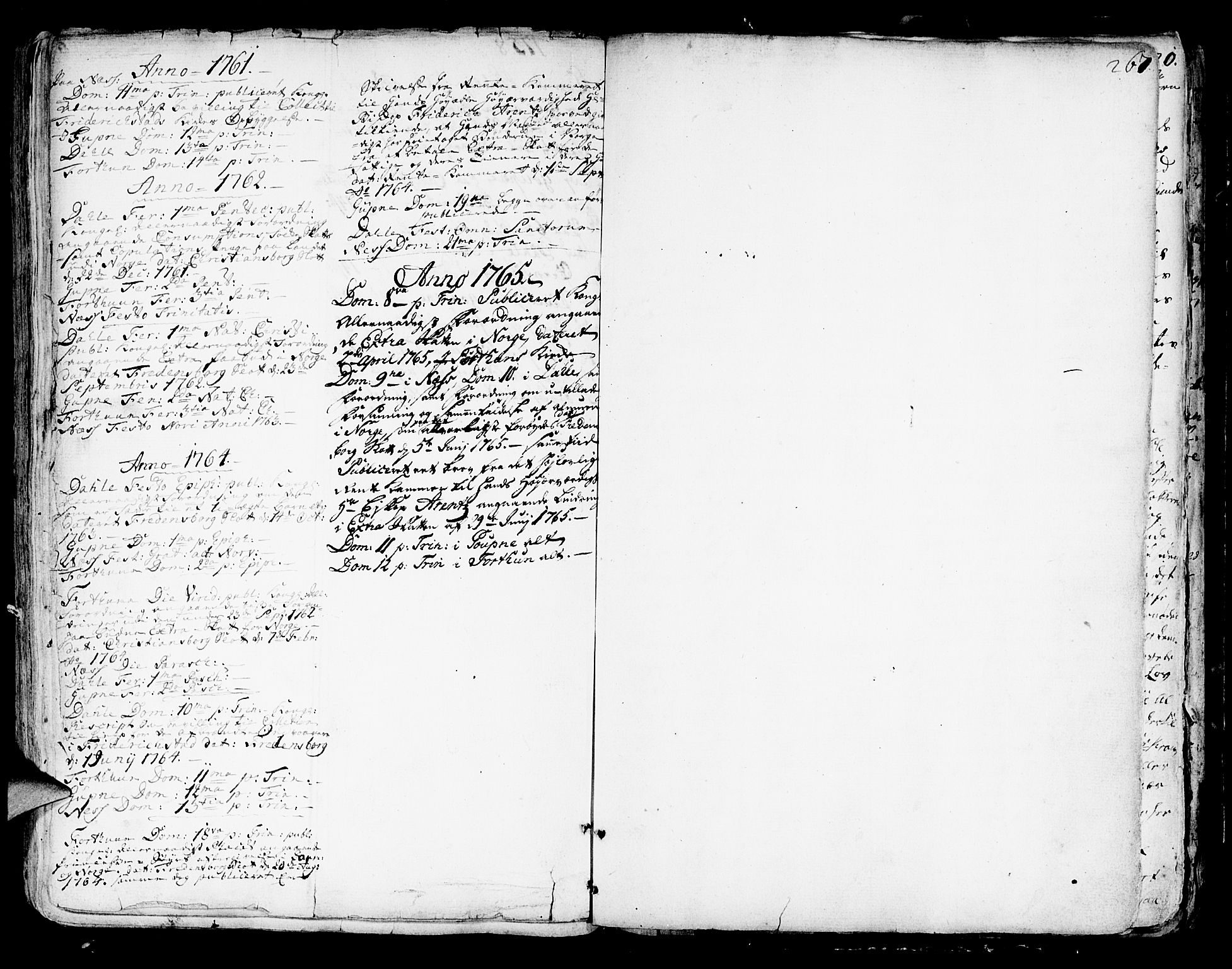 Luster sokneprestembete, AV/SAB-A-81101/H/Haa/Haaa/L0001: Parish register (official) no. A 1, 1731-1803, p. 267