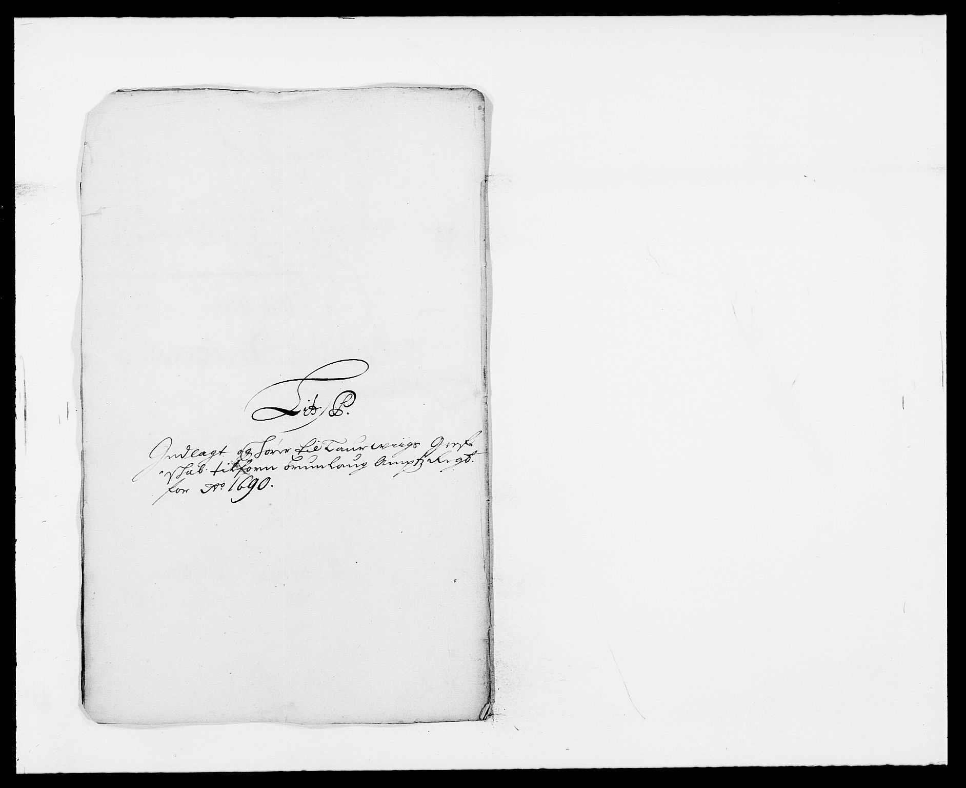 Rentekammeret inntil 1814, Reviderte regnskaper, Fogderegnskap, AV/RA-EA-4092/R33/L1972: Fogderegnskap Larvik grevskap, 1690-1691, p. 189