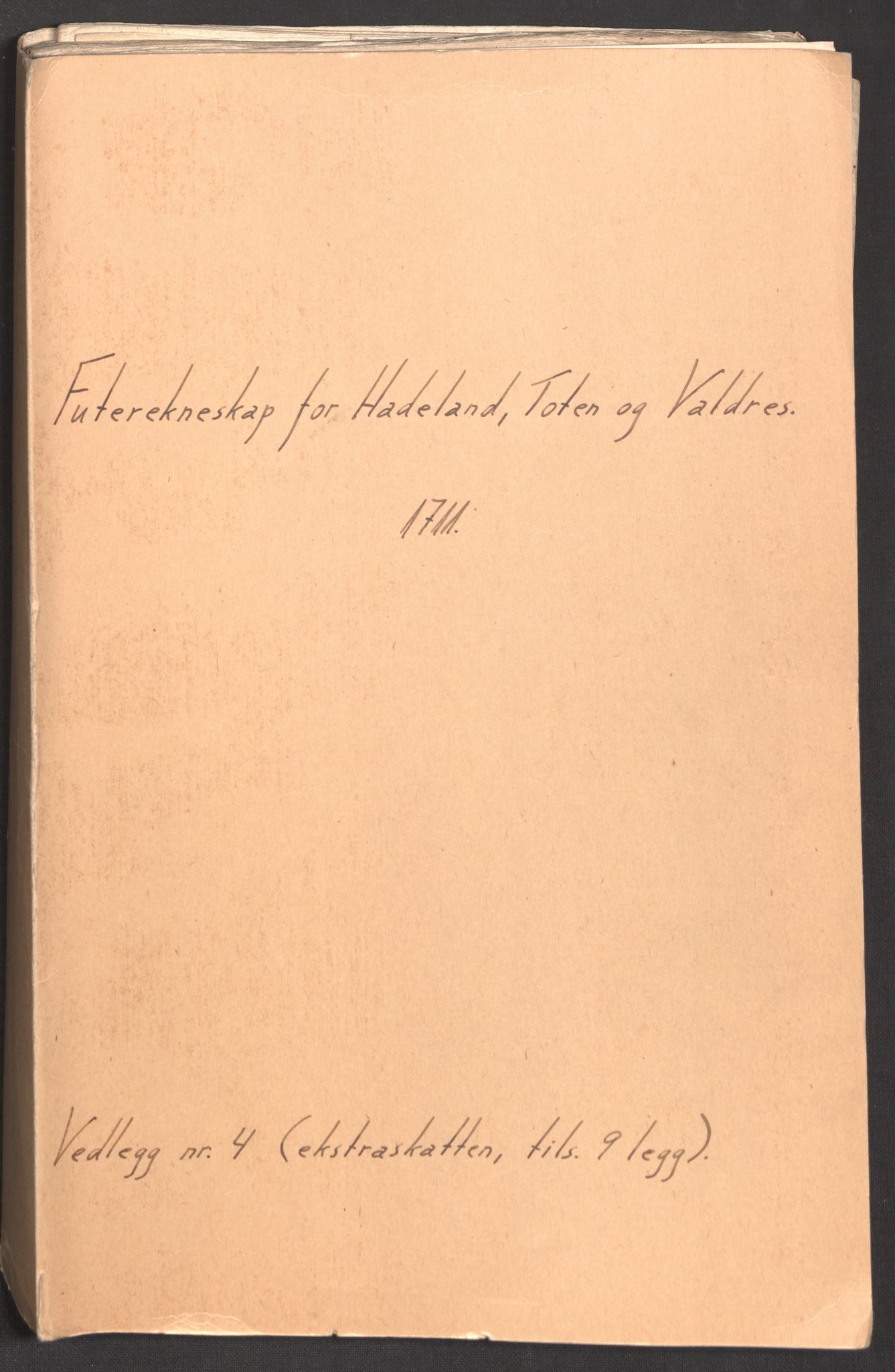 Rentekammeret inntil 1814, Reviderte regnskaper, Fogderegnskap, RA/EA-4092/R18/L1308: Fogderegnskap Hadeland, Toten og Valdres, 1711, p. 210