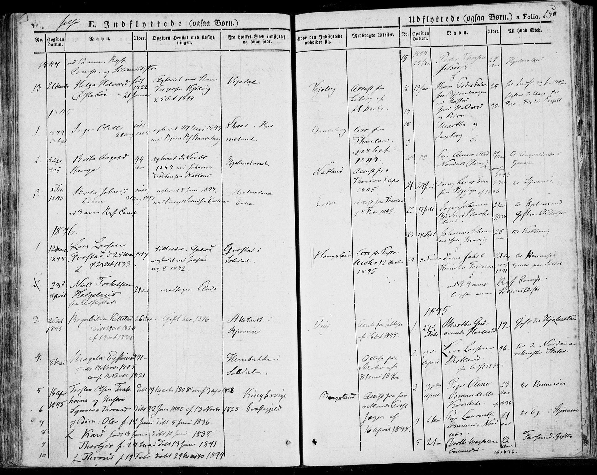 Jelsa sokneprestkontor, SAST/A-101842/01/IV: Parish register (official) no. A 6.2, 1828-1853, p. 650