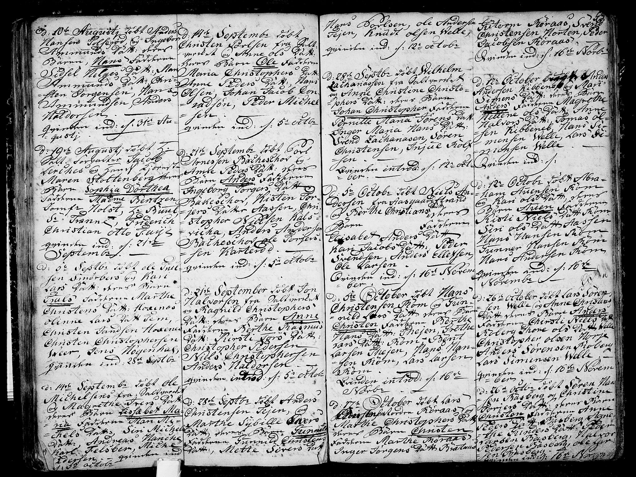 Sem kirkebøker, AV/SAKO-A-5/F/Fb/L0002: Parish register (official) no. II 2, 1764-1792, p. 53