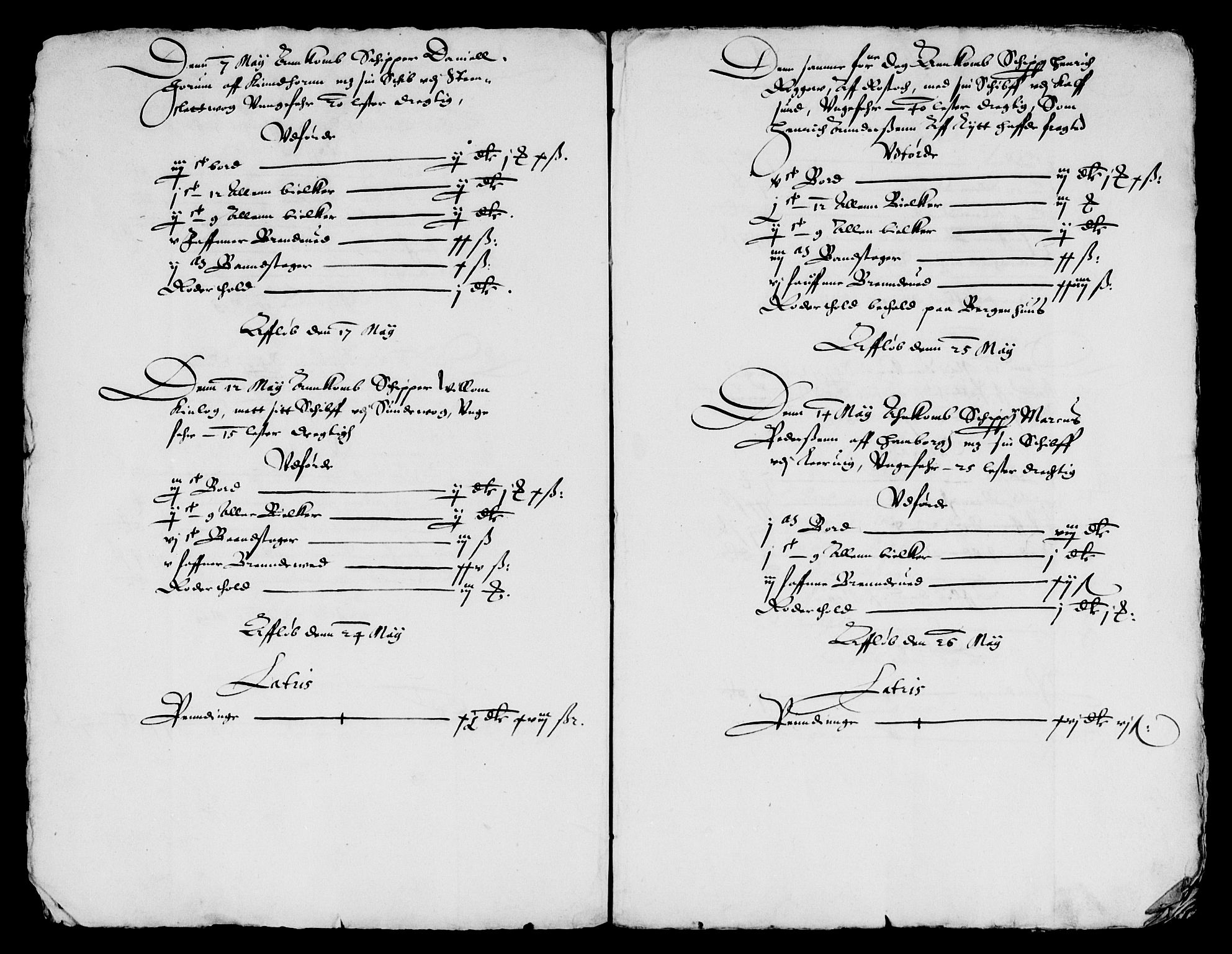 Rentekammeret inntil 1814, Reviderte regnskaper, Lensregnskaper, AV/RA-EA-5023/R/Rb/Rbt/L0021: Bergenhus len, 1616-1617