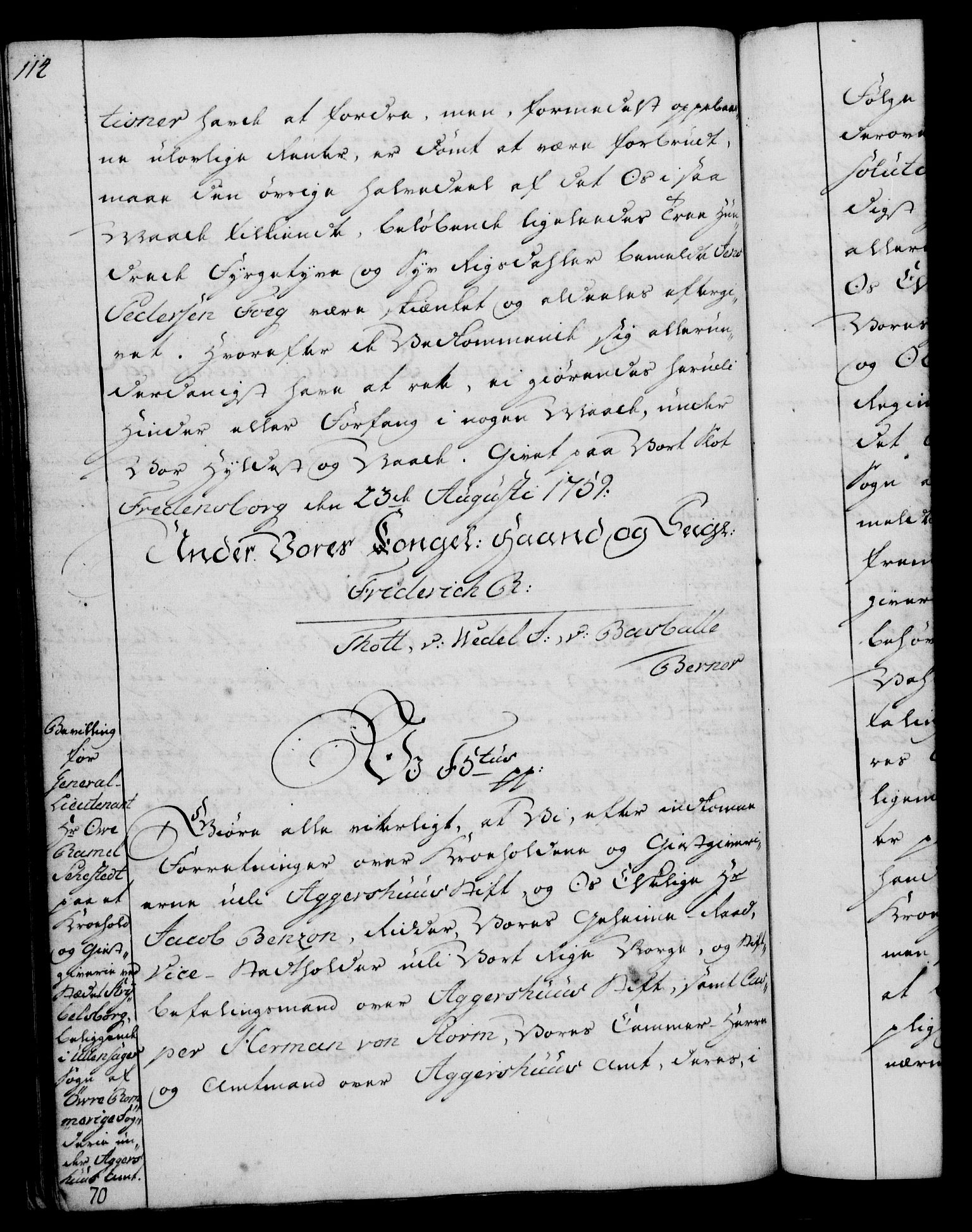 Rentekammeret, Kammerkanselliet, RA/EA-3111/G/Gg/Gga/L0007: Norsk ekspedisjonsprotokoll med register (merket RK 53.7), 1759-1768, p. 114