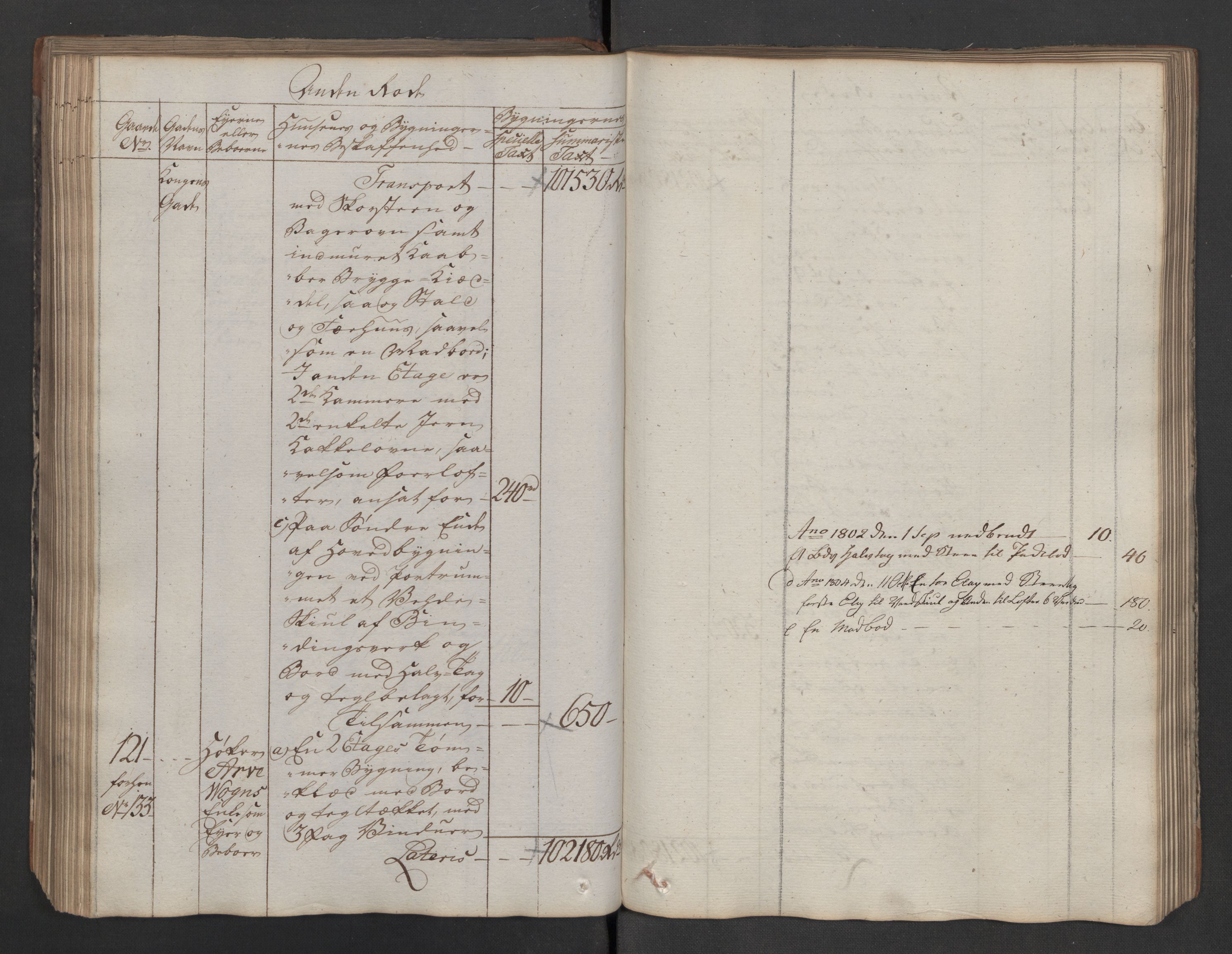 Kommersekollegiet, Brannforsikringskontoret 1767-1814, RA/EA-5458/F/Fa/L0040/0005: Moss / Branntakstprotokoll, 1797, p. 200