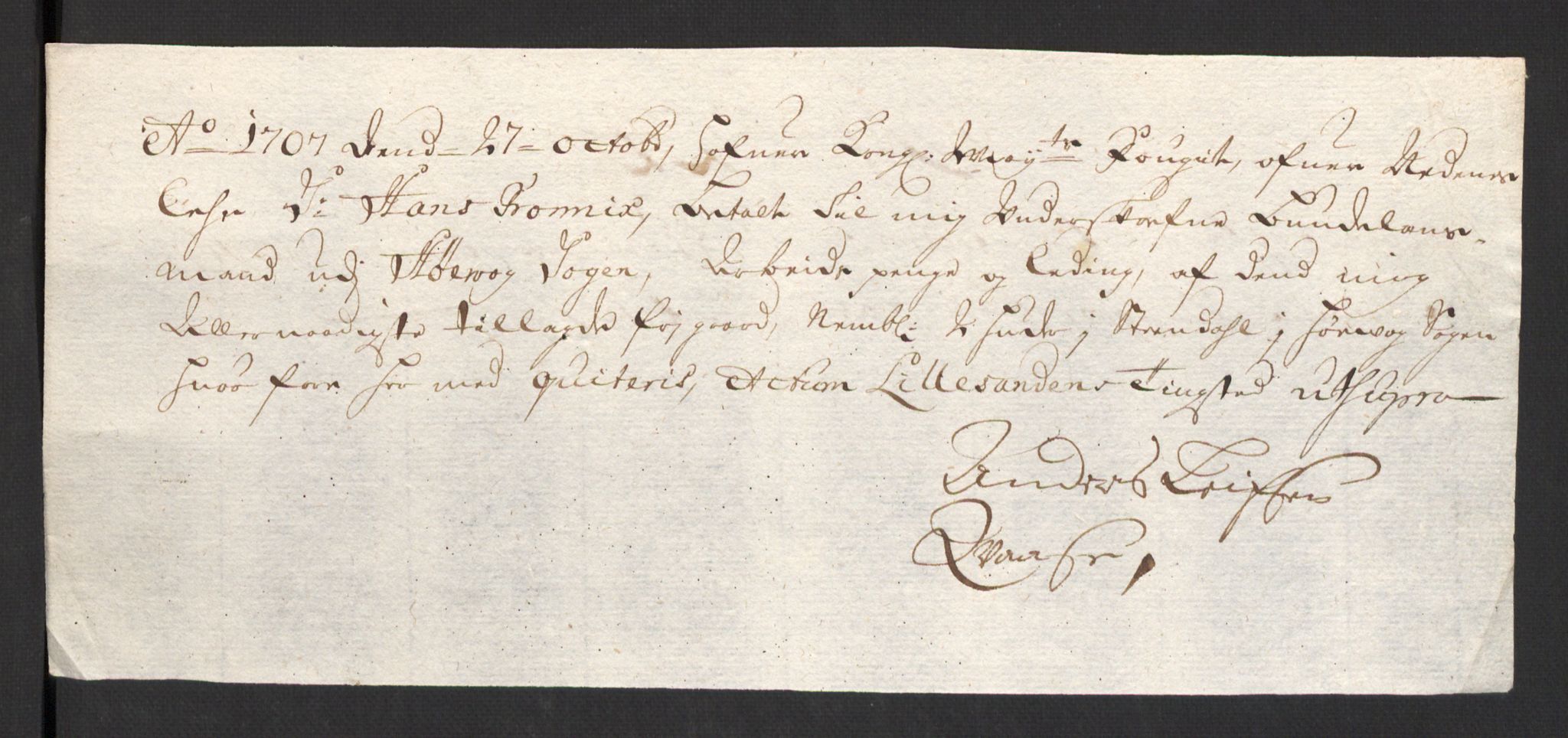 Rentekammeret inntil 1814, Reviderte regnskaper, Fogderegnskap, AV/RA-EA-4092/R39/L2318: Fogderegnskap Nedenes, 1706-1709, p. 188