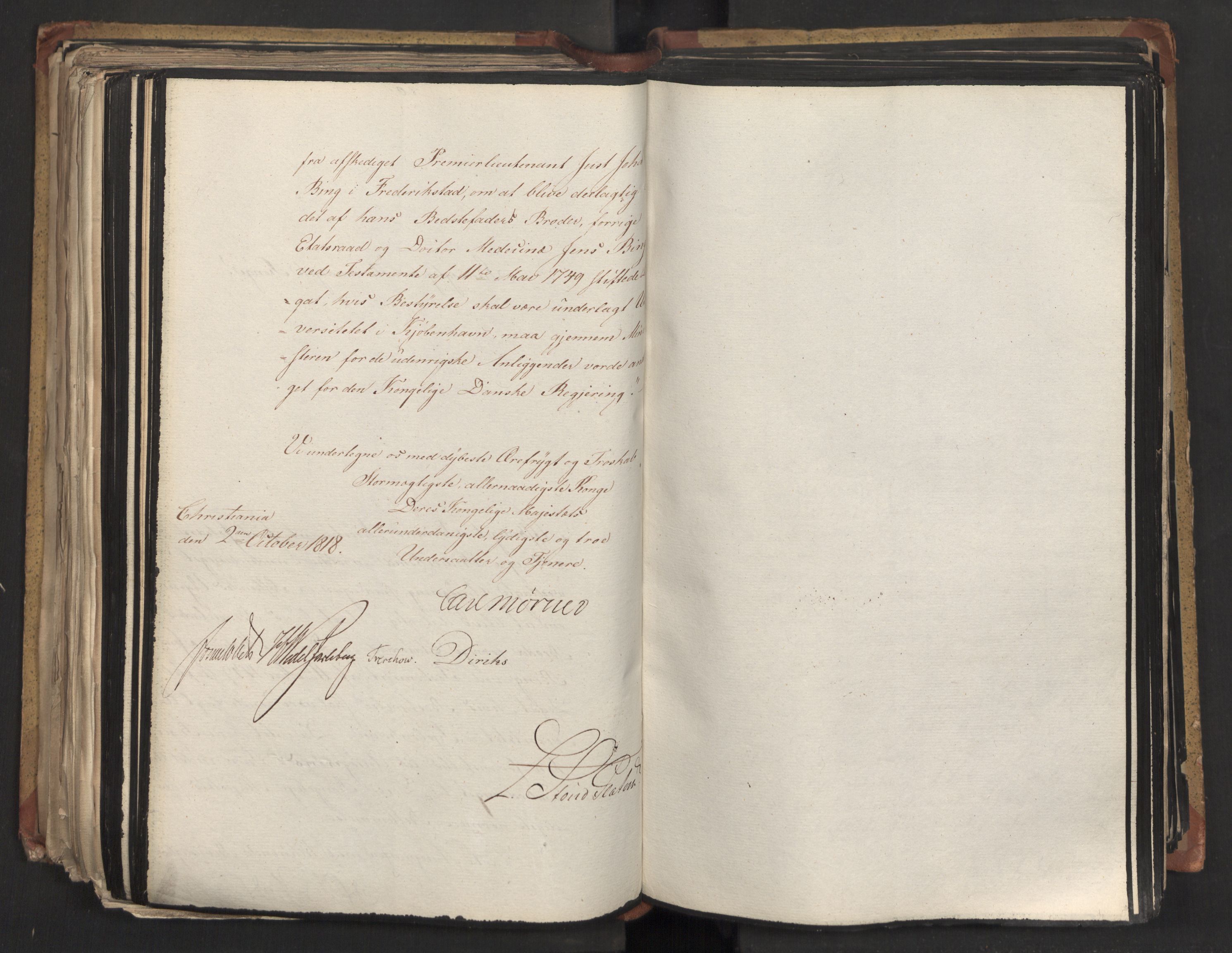Statsrådsavdelingen i Stockholm, AV/RA-S-1003/D/Da/L0015: Regjeringsinnstillinger nr. 3058-3300, 1818, p. 322