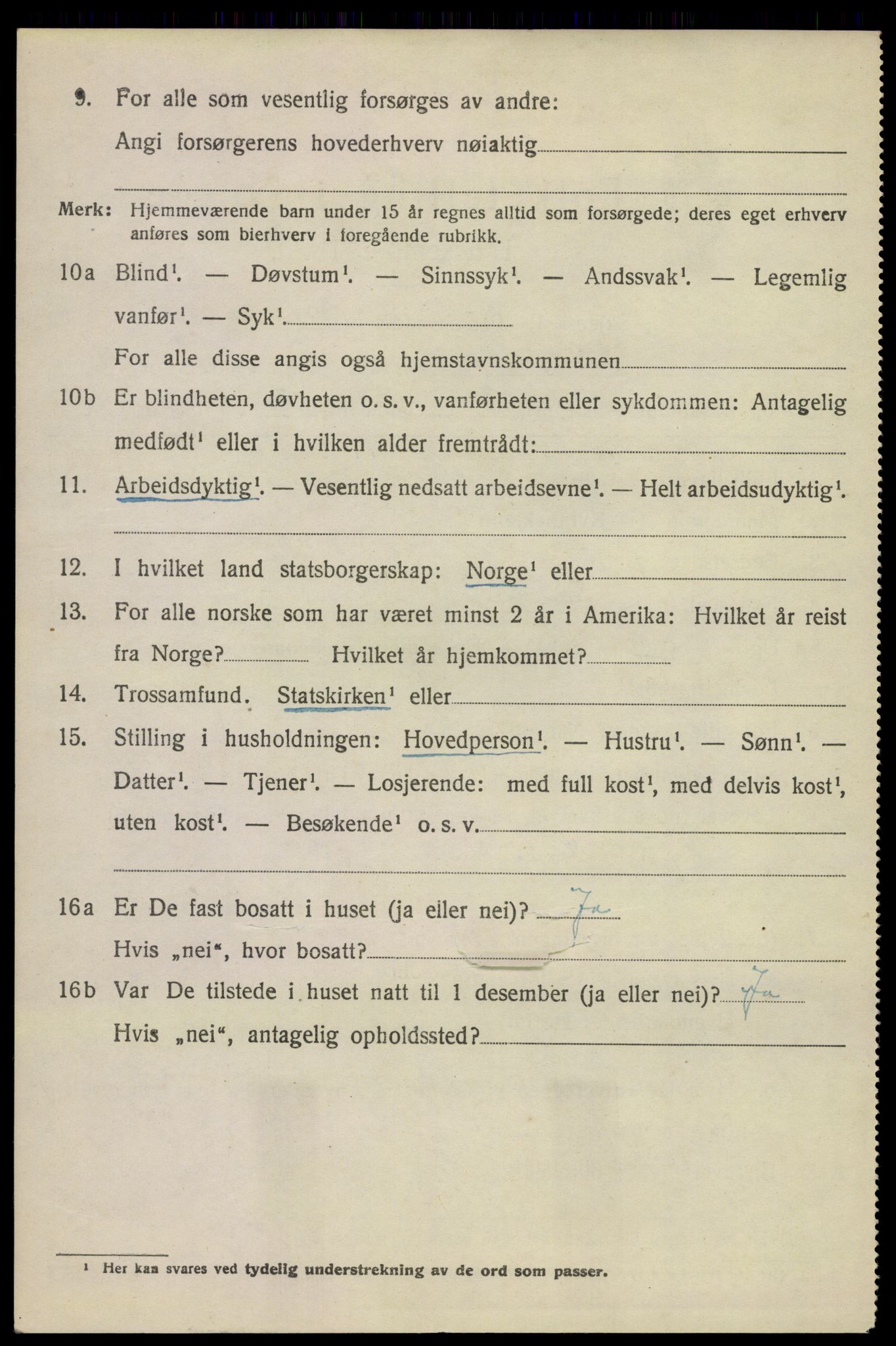 SAKO, 1920 census for Sauherad, 1920, p. 5090