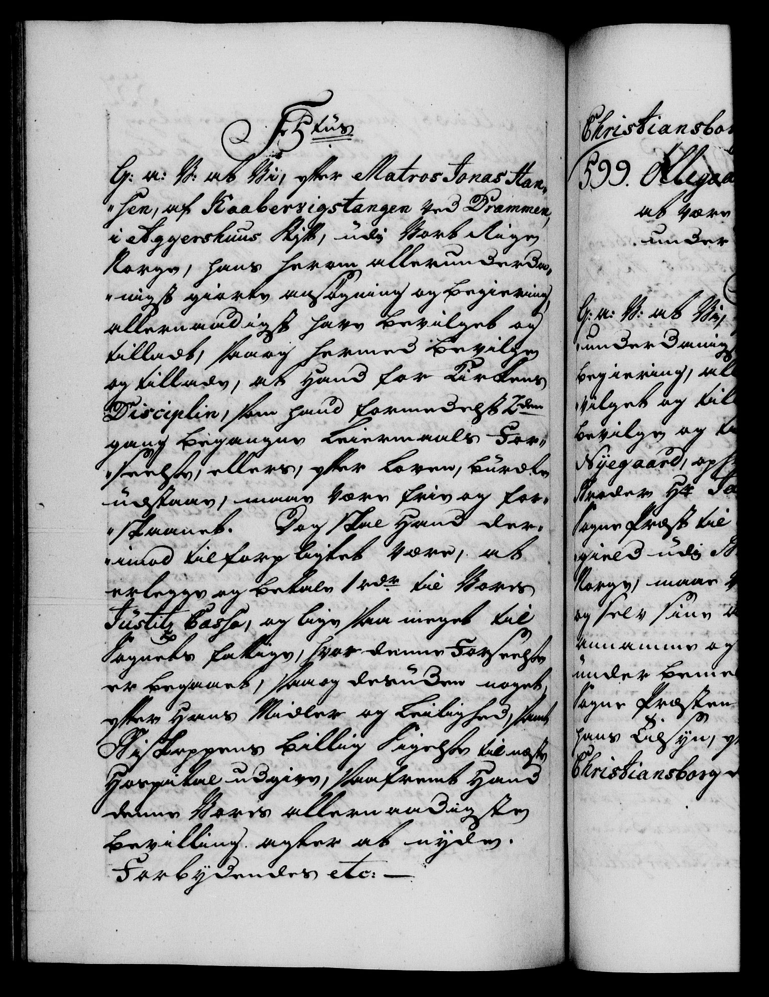 Danske Kanselli 1572-1799, AV/RA-EA-3023/F/Fc/Fca/Fcaa/L0038: Norske registre, 1753-1754, p. 532b