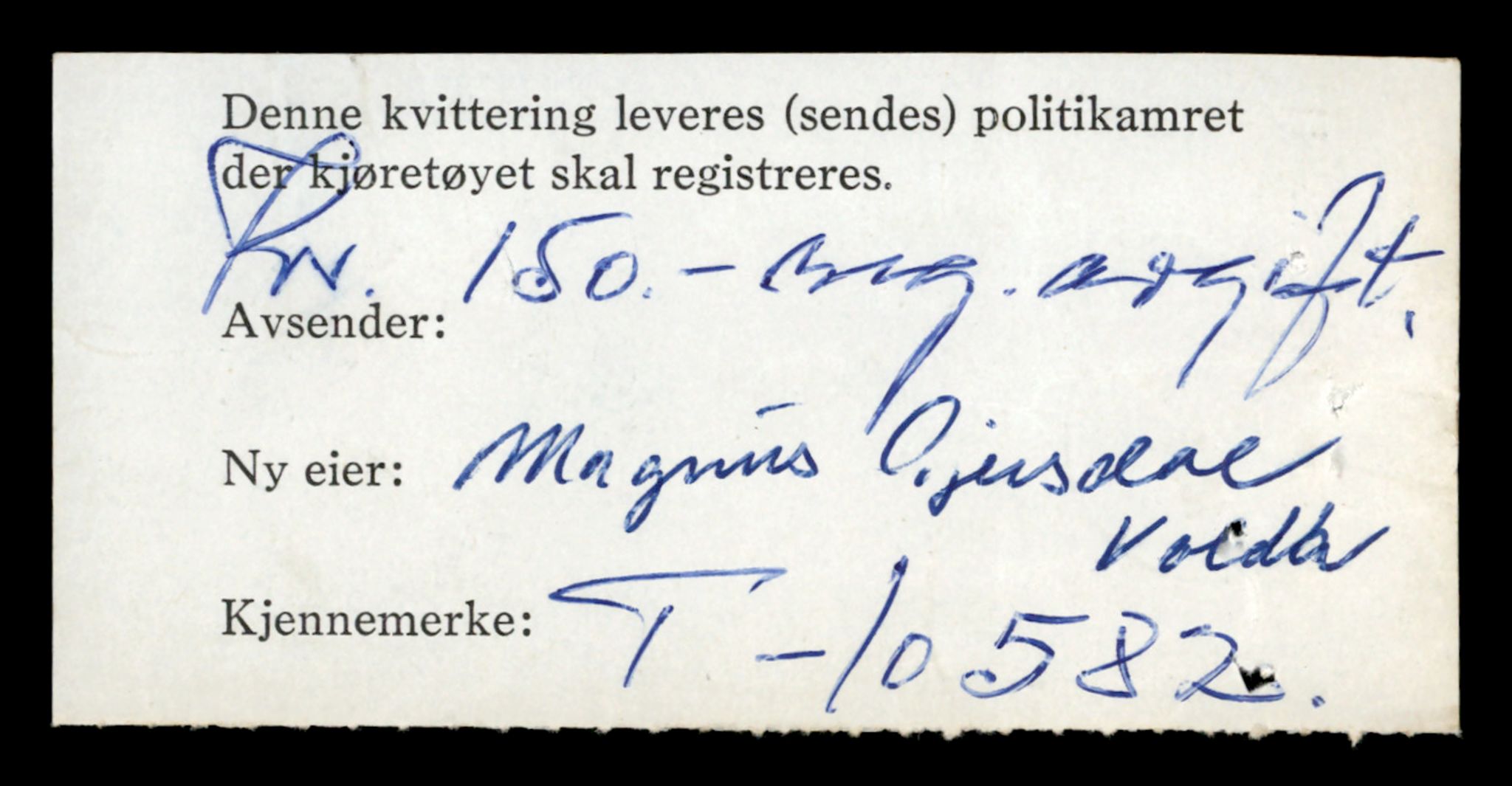 Møre og Romsdal vegkontor - Ålesund trafikkstasjon, SAT/A-4099/F/Fe/L0021: Registreringskort for kjøretøy T 10471 - T 10583, 1927-1998, p. 3162