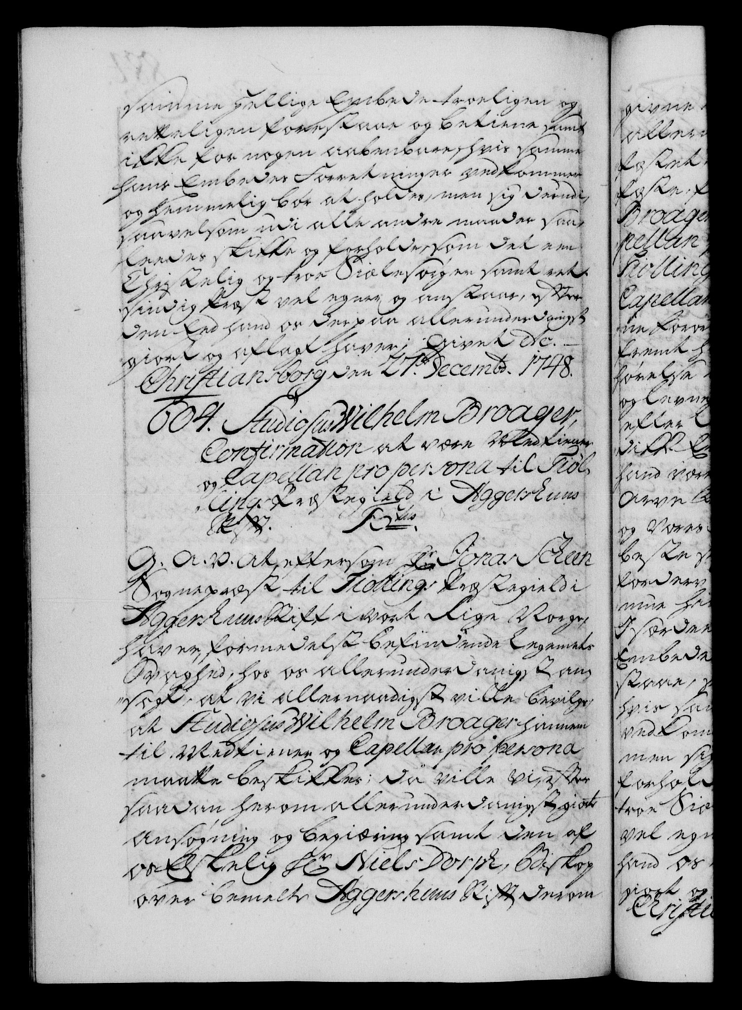 Danske Kanselli 1572-1799, AV/RA-EA-3023/F/Fc/Fca/Fcaa/L0035: Norske registre, 1746-1748, p. 884b