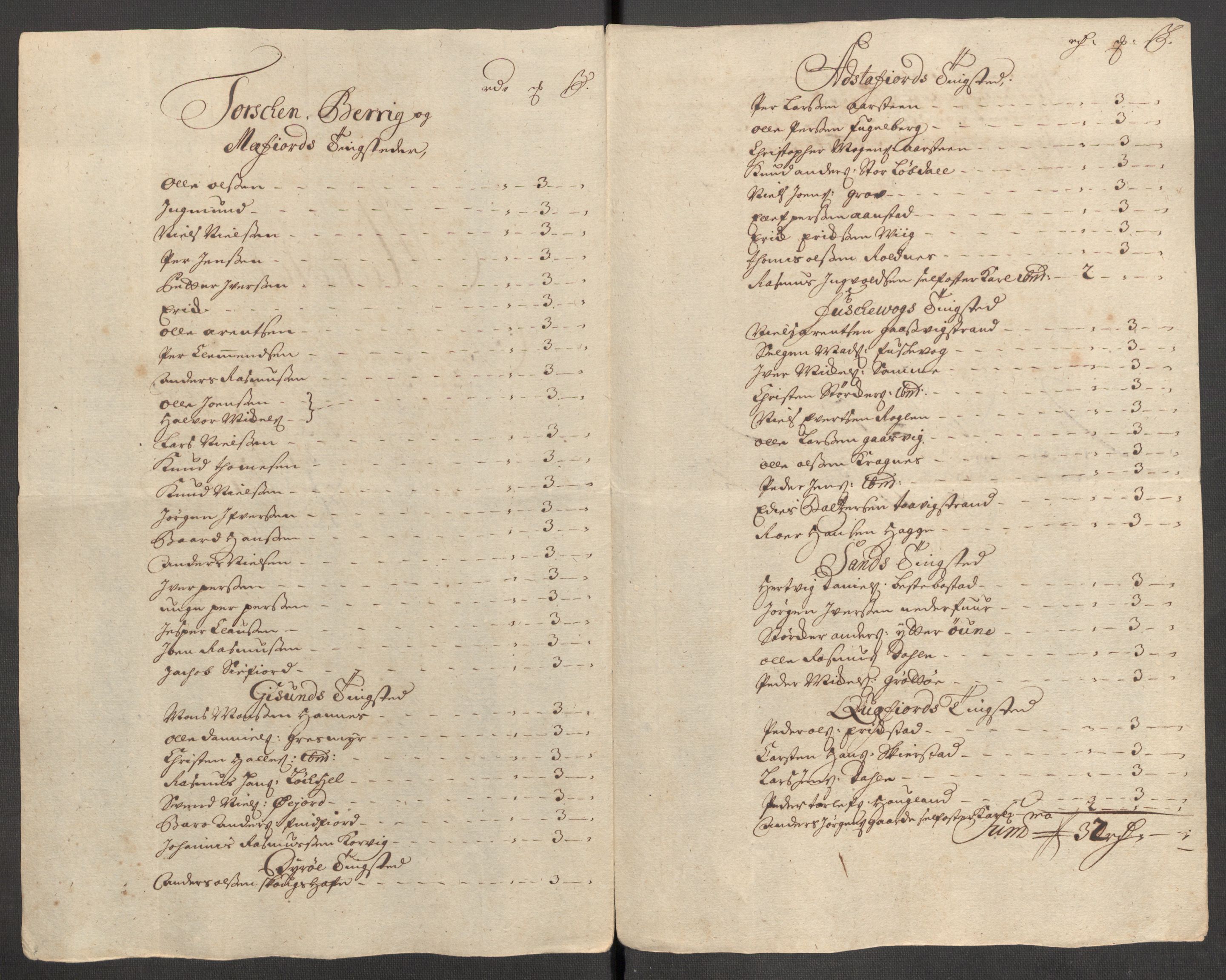 Rentekammeret inntil 1814, Reviderte regnskaper, Fogderegnskap, AV/RA-EA-4092/R68/L4757: Fogderegnskap Senja og Troms, 1708-1710, p. 276