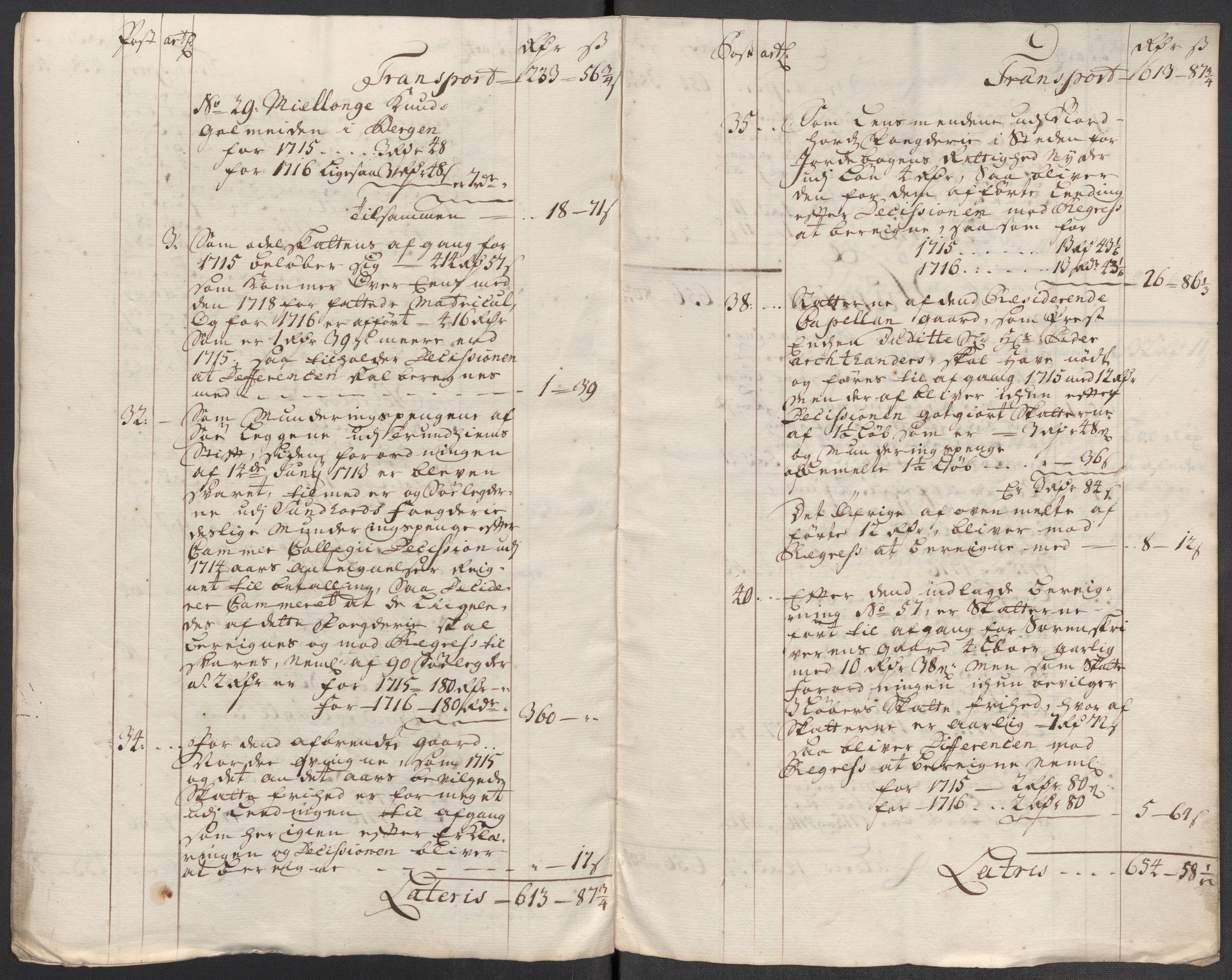 Rentekammeret inntil 1814, Reviderte regnskaper, Fogderegnskap, AV/RA-EA-4092/R51/L3198: Fogderegnskap Nordhordland og Voss, 1715, p. 340