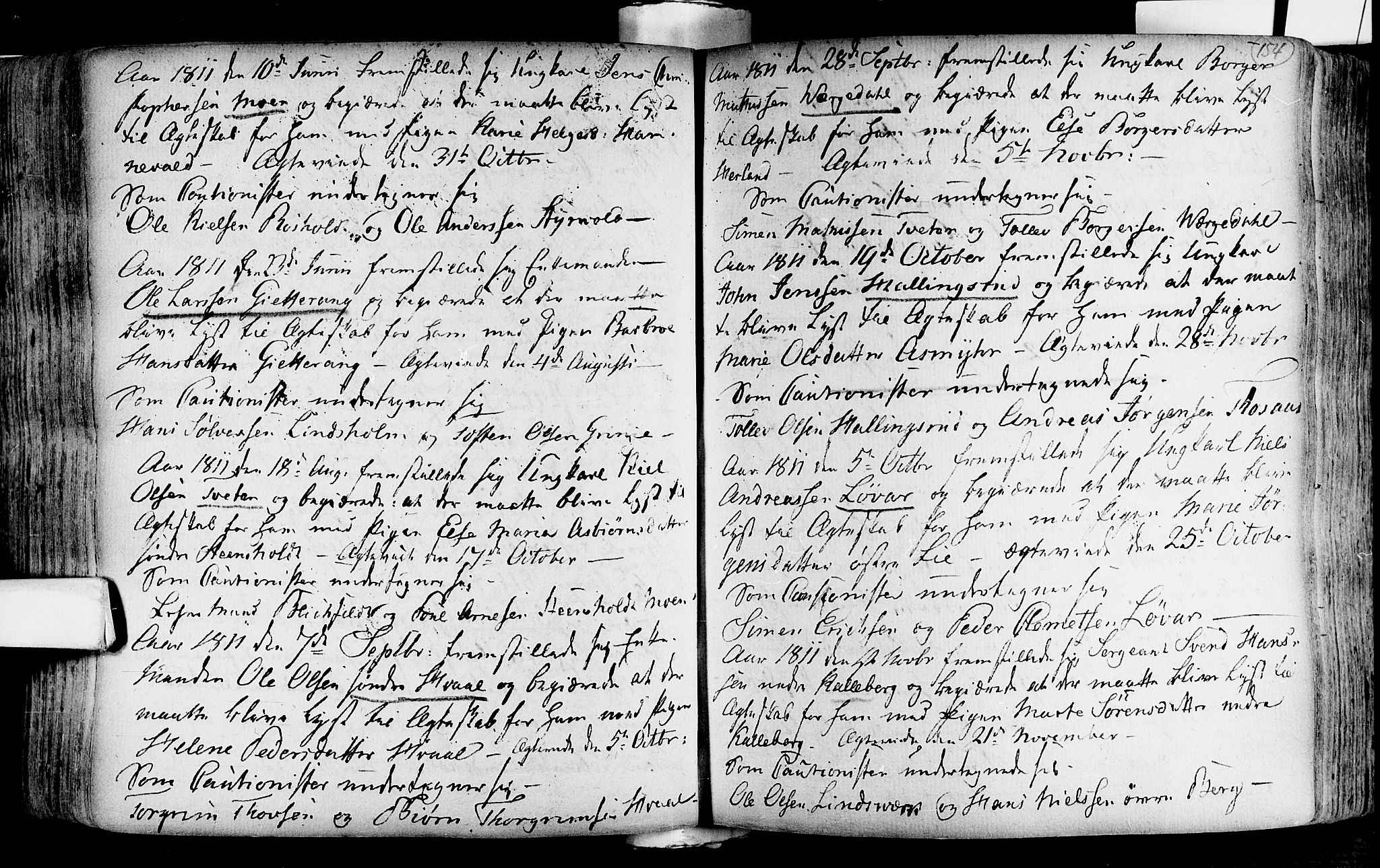 Lardal kirkebøker, SAKO/A-350/F/Fa/L0004: Parish register (official) no. i 4, 1733-1815, p. 154