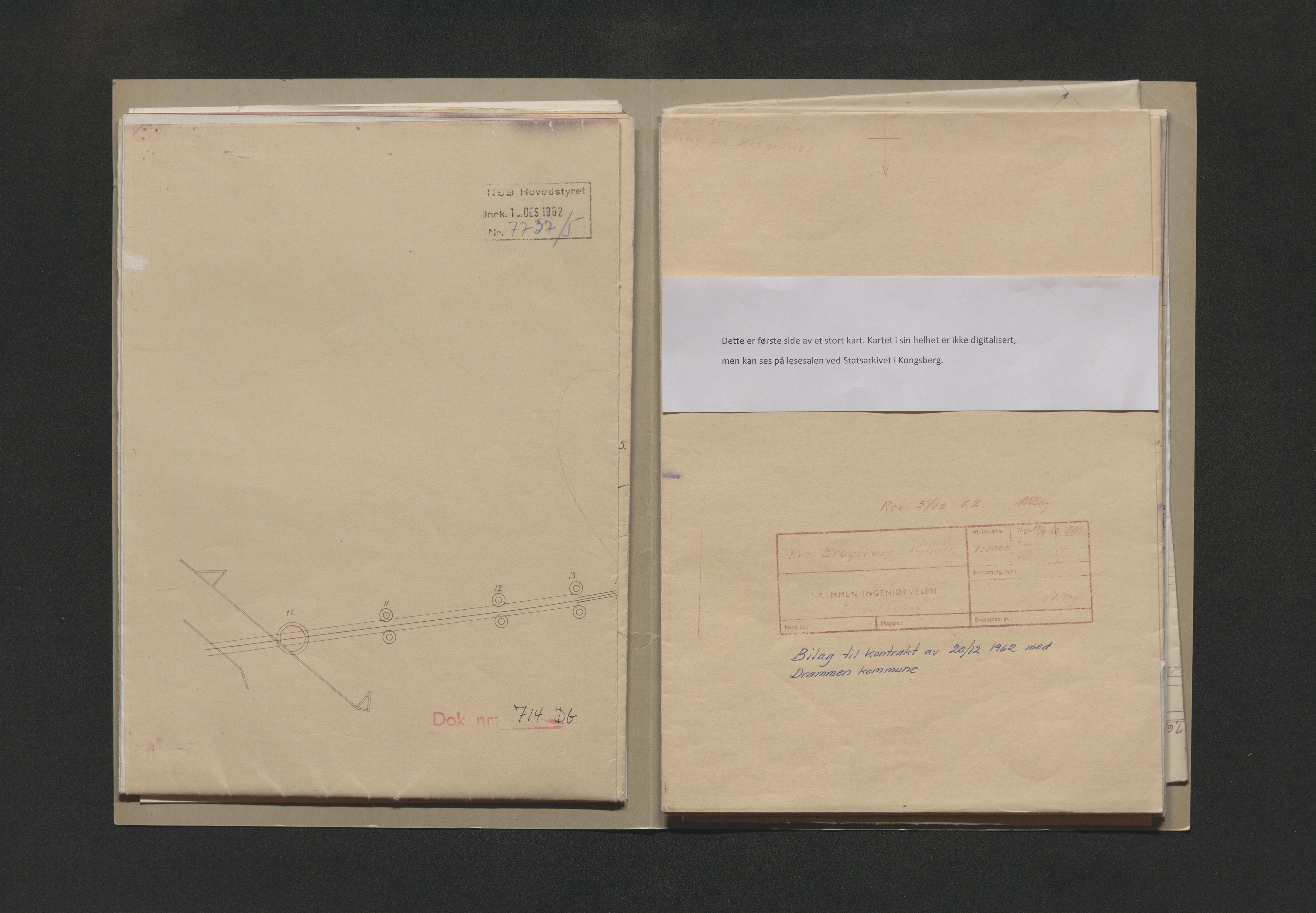 Norges Statsbaner Drammen distrikt (NSB), SAKO/A-30/F/Fe/Fee/L0001: Planoverganger og underganger Drammenbanen, Randsfjordbanen, Numedalsbanen og Sørlandsbanen, 1871-1989, p. 115