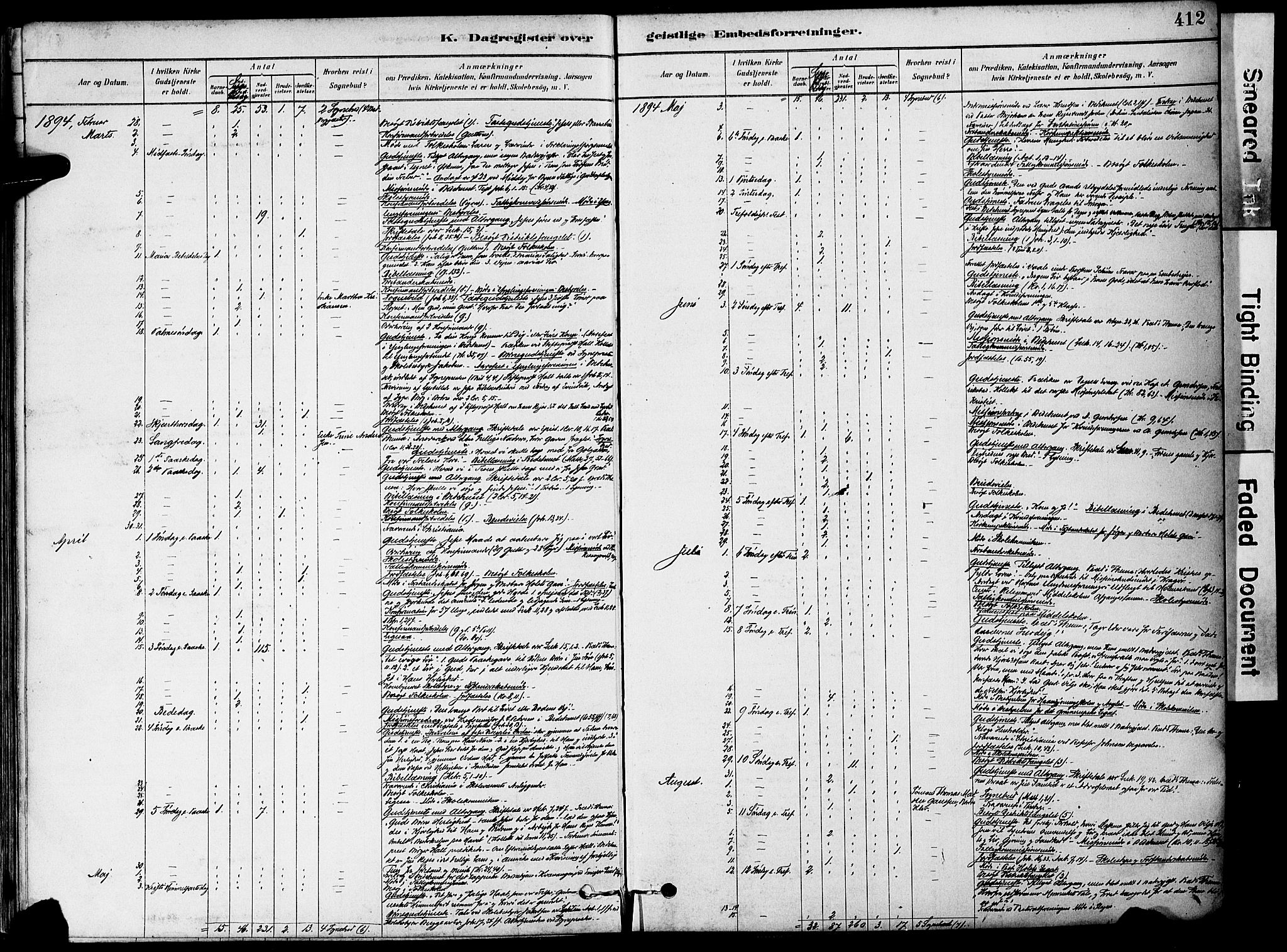 Holmestrand kirkebøker, AV/SAKO-A-346/F/Fa/L0004: Parish register (official) no. 4, 1880-1901, p. 412