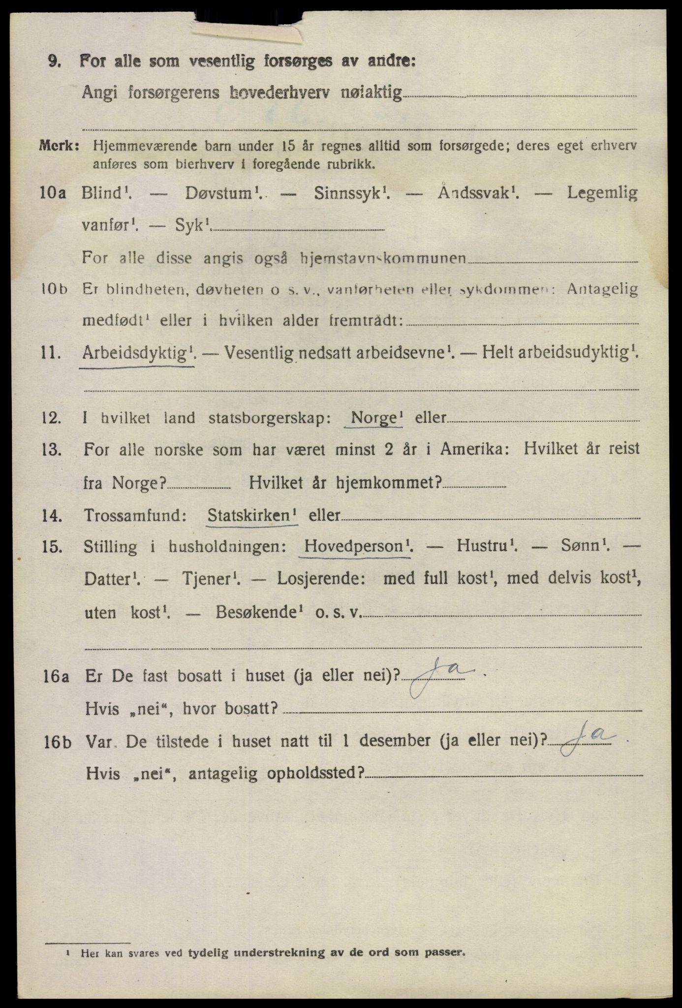 SAKO, 1920 census for Hovin, 1920, p. 1456