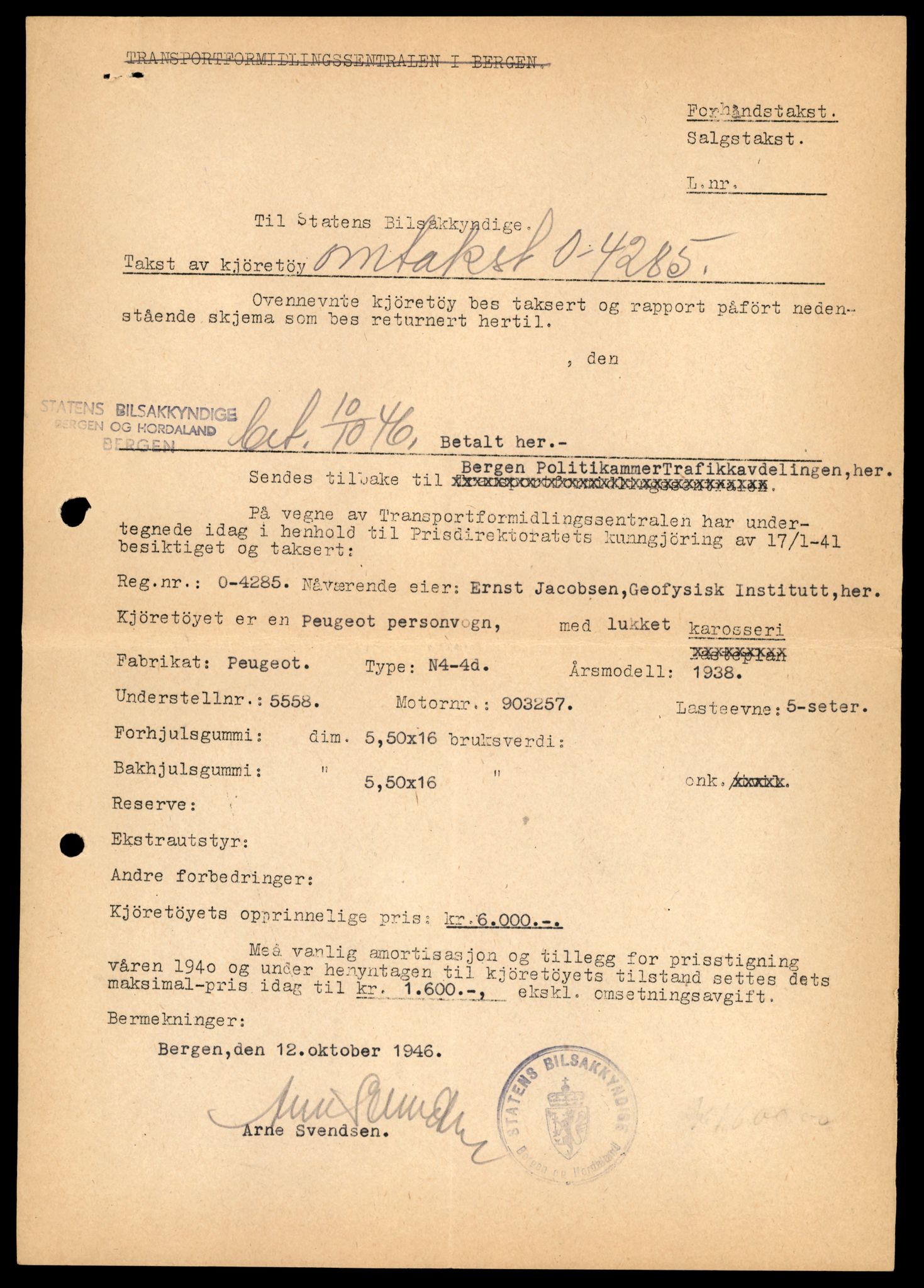 Møre og Romsdal vegkontor - Ålesund trafikkstasjon, AV/SAT-A-4099/F/Fe/L0045: Registreringskort for kjøretøy T 14320 - T 14444, 1927-1998, p. 2453