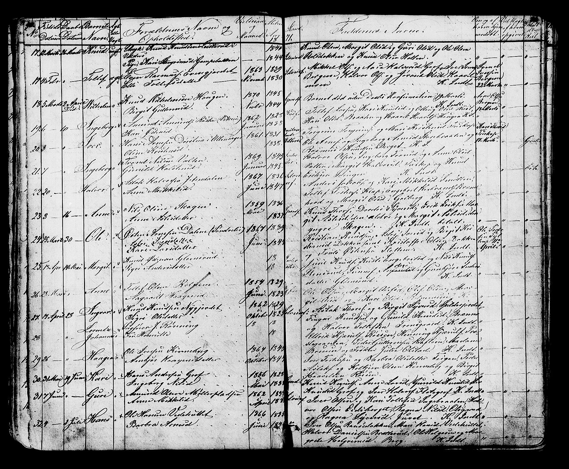 Gol kirkebøker, AV/SAKO-A-226/G/Ga/L0002: Parish register (copy) no. I 2, 1860-1887, p. 90-91