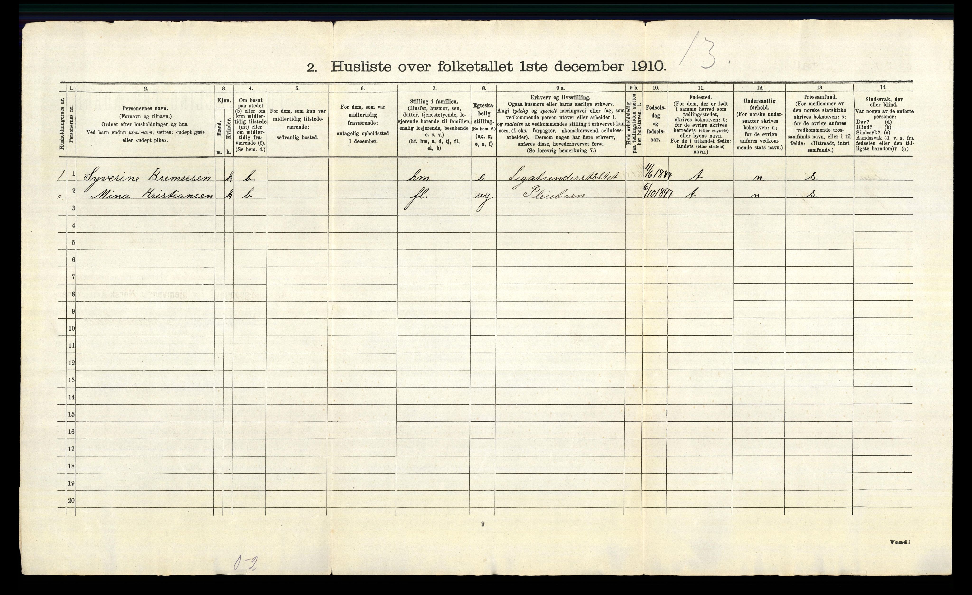 RA, 1910 census for Løten, 1910, p. 55