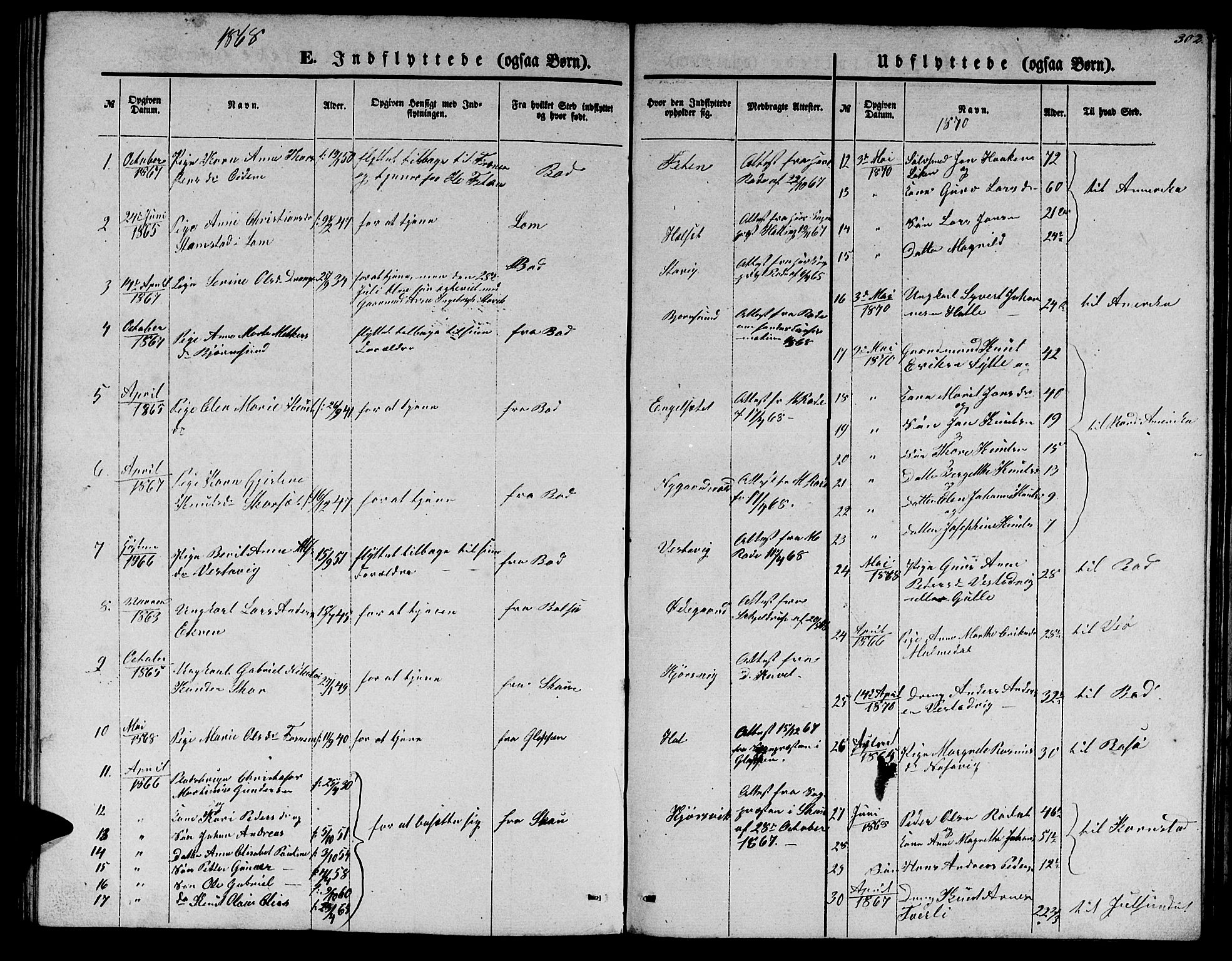 Ministerialprotokoller, klokkerbøker og fødselsregistre - Møre og Romsdal, SAT/A-1454/565/L0753: Parish register (copy) no. 565C02, 1845-1870, p. 301
