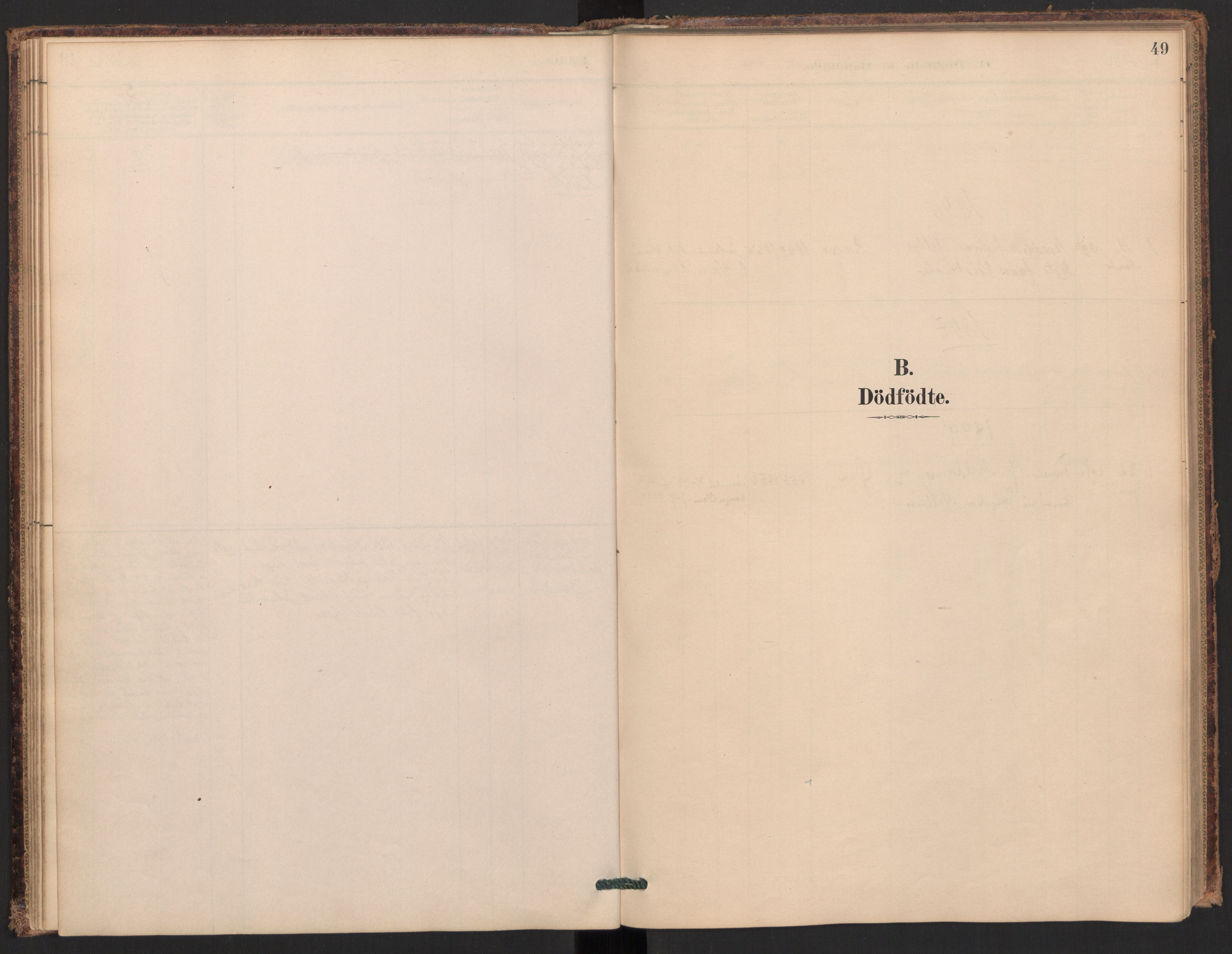Ministerialprotokoller, klokkerbøker og fødselsregistre - Møre og Romsdal, SAT/A-1454/595/L1047: Parish register (official) no. 595A09, 1885-1900, p. 49