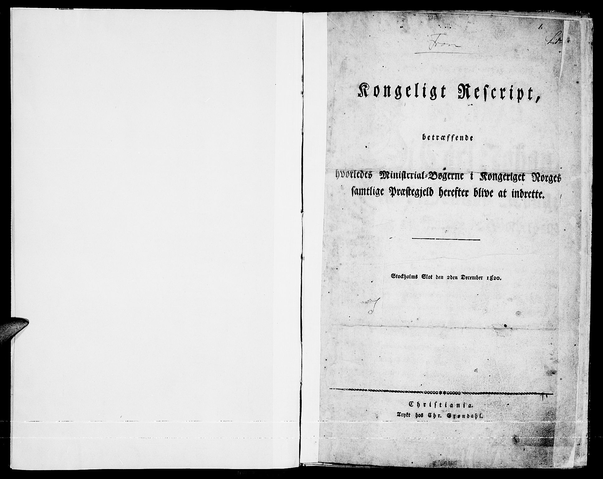 Fron prestekontor, SAH/PREST-078/H/Ha/Haa/L0003: Parish register (official) no. 3, 1828-1838