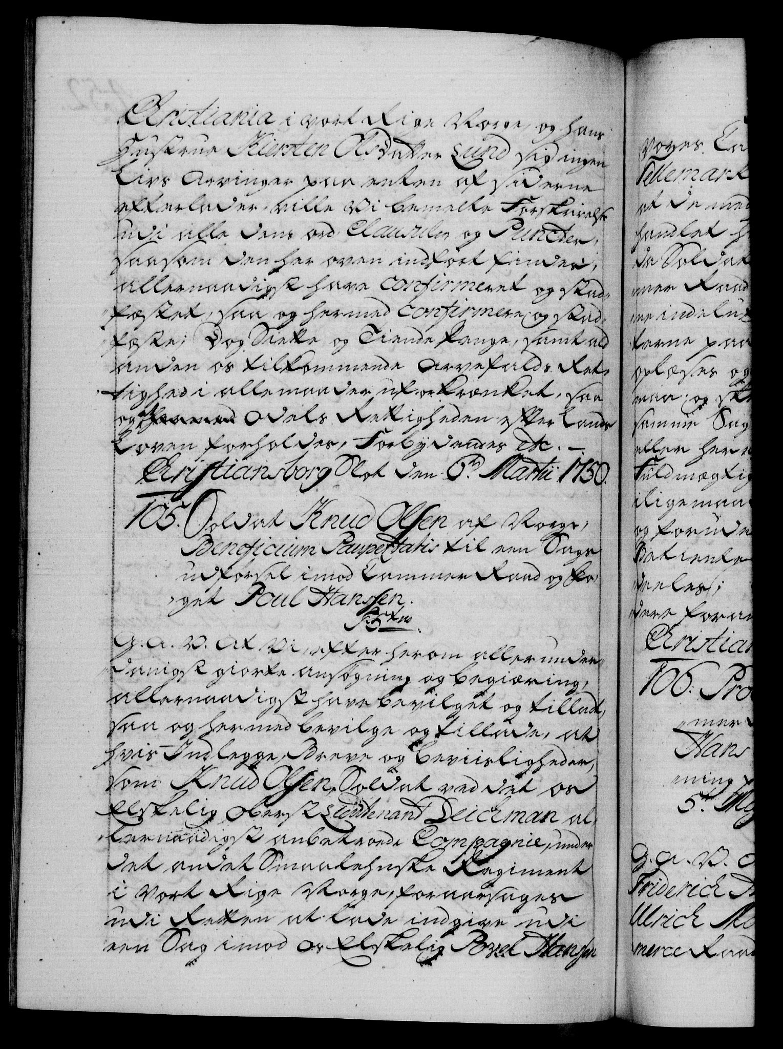 Danske Kanselli 1572-1799, RA/EA-3023/F/Fc/Fca/Fcaa/L0036: Norske registre, 1749-1750, p. 452b