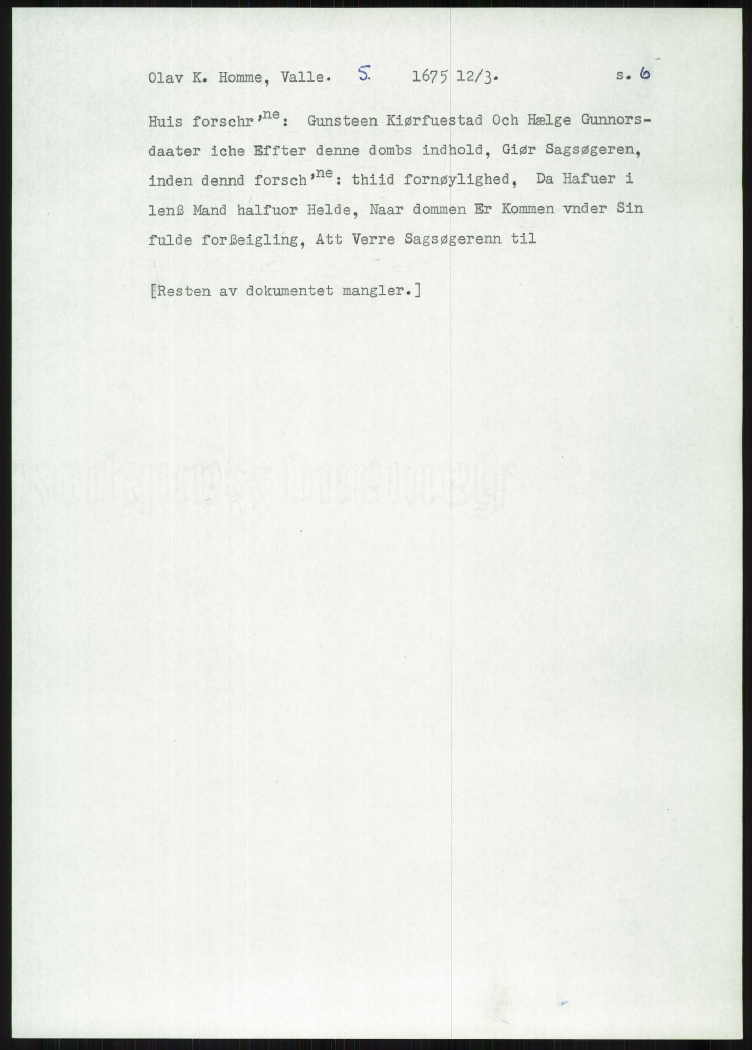 Samlinger til kildeutgivelse, Diplomavskriftsamlingen, AV/RA-EA-4053/H/Ha, p. 2481