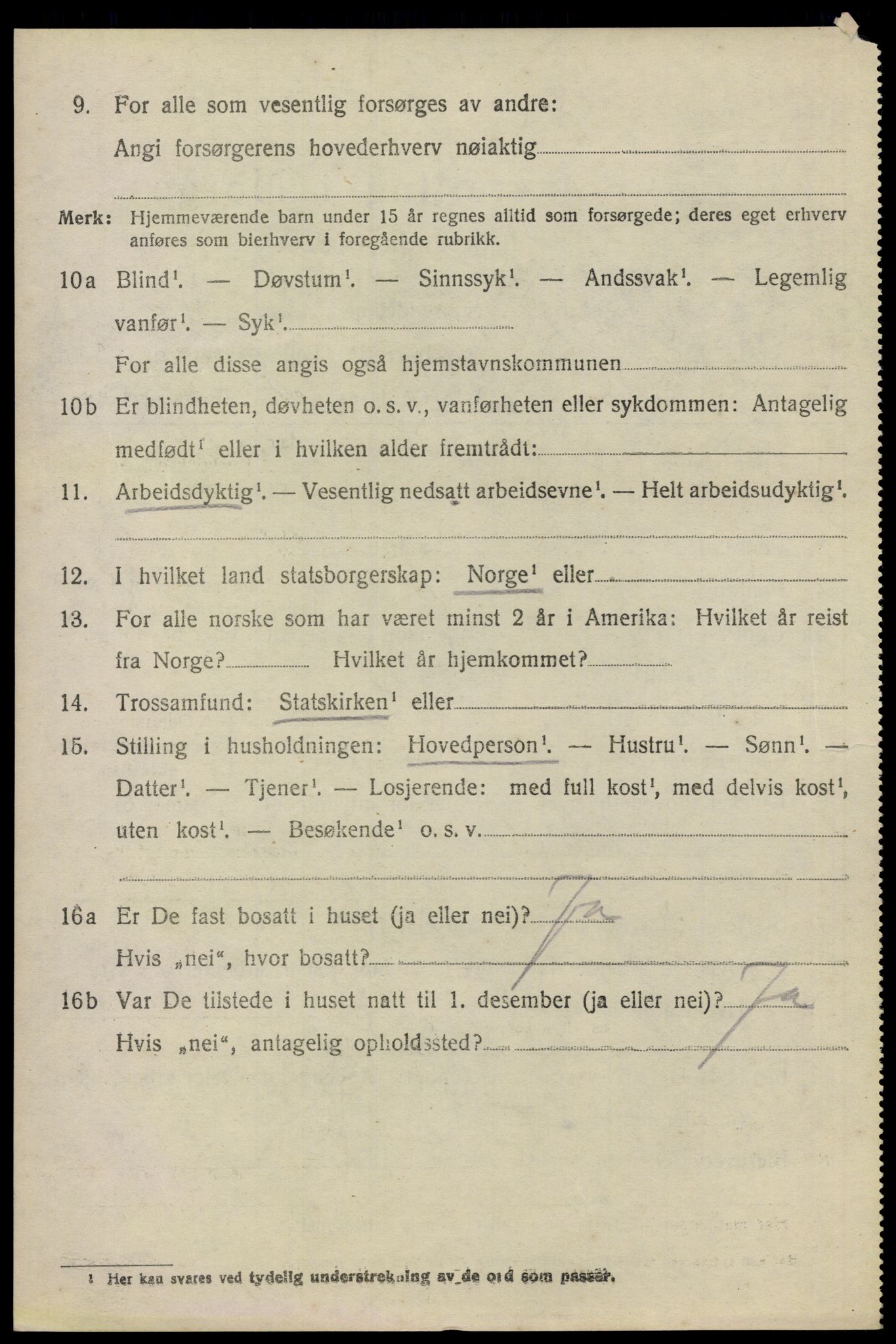 SAO, 1920 census for Eidsvoll, 1920, p. 14098