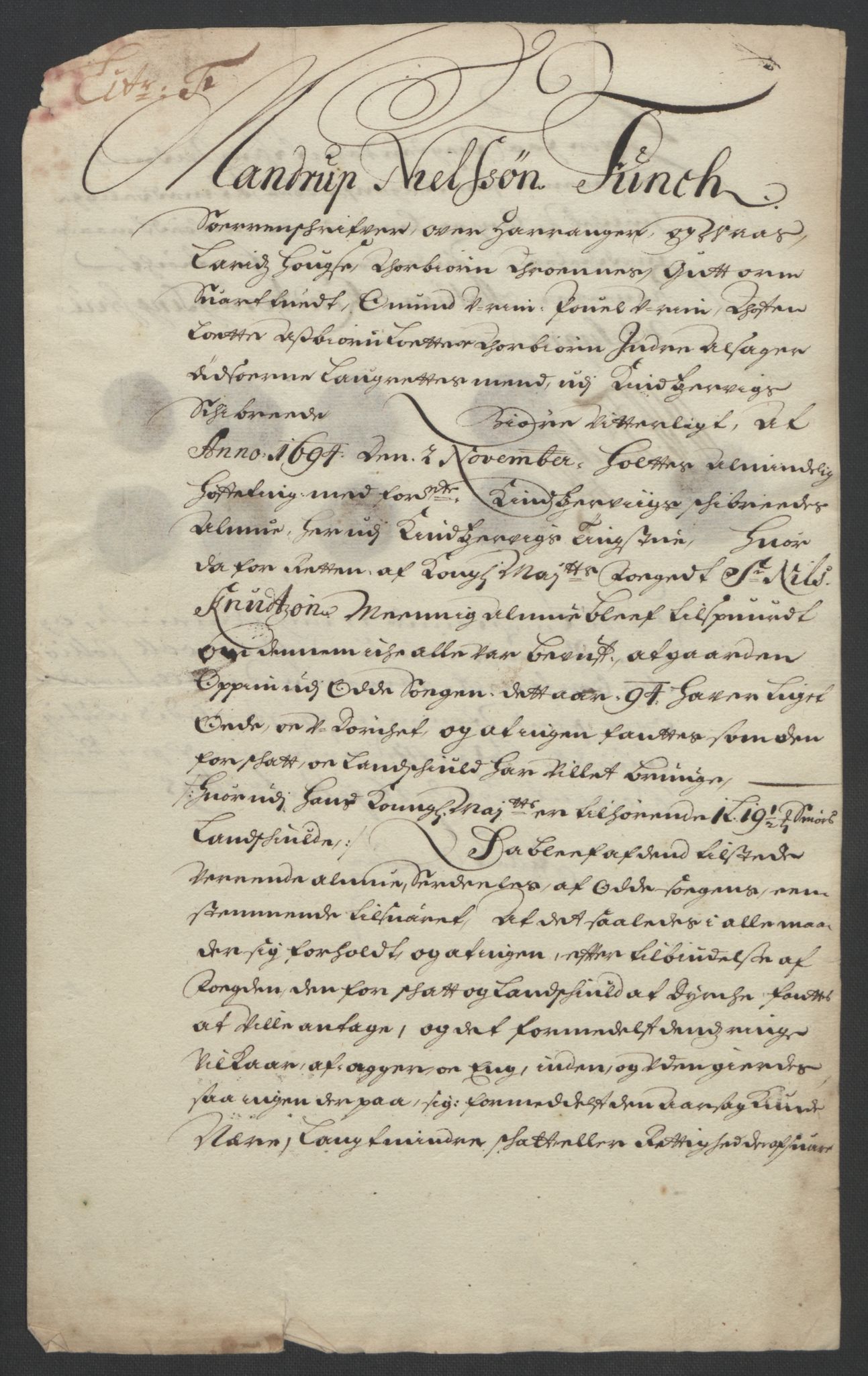 Rentekammeret inntil 1814, Reviderte regnskaper, Fogderegnskap, AV/RA-EA-4092/R48/L2975: Fogderegnskap Sunnhordland og Hardanger, 1694, p. 322