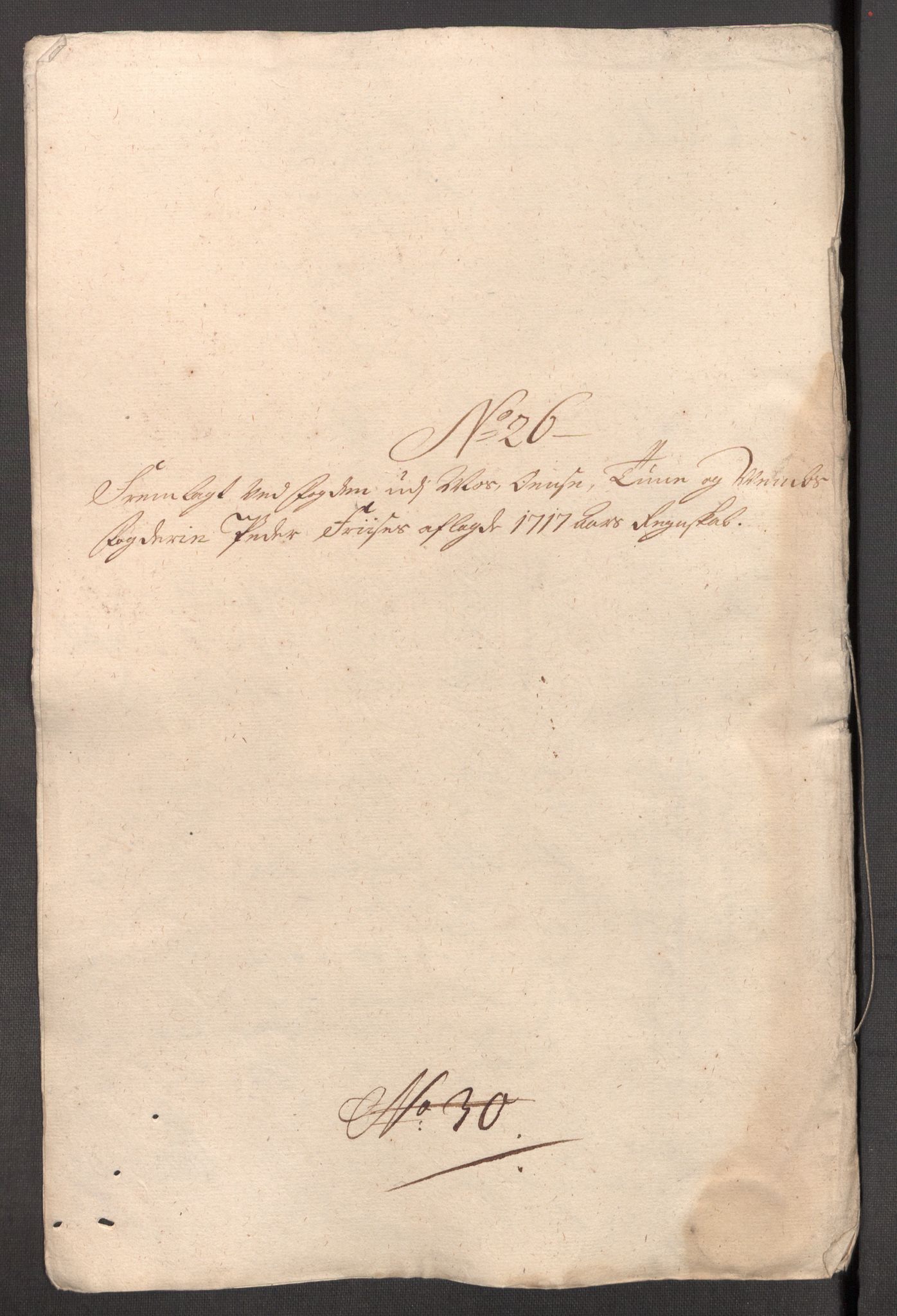 Rentekammeret inntil 1814, Reviderte regnskaper, Fogderegnskap, AV/RA-EA-4092/R04/L0141: Fogderegnskap Moss, Onsøy, Tune, Veme og Åbygge, 1717, p. 183