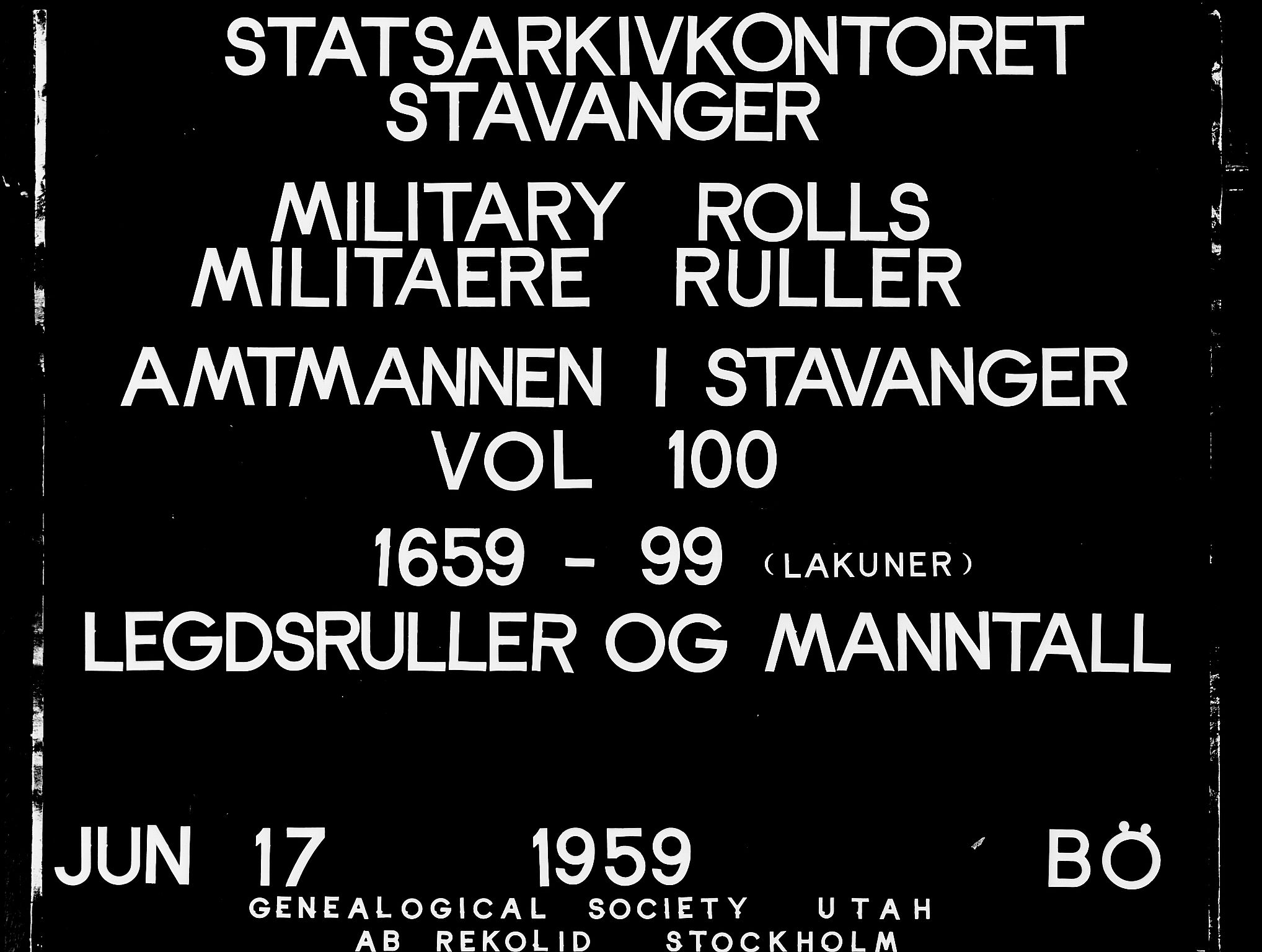 Fylkesmannen i Rogaland, AV/SAST-A-101928/99/3/325/325CA, 1655-1832, p. 951