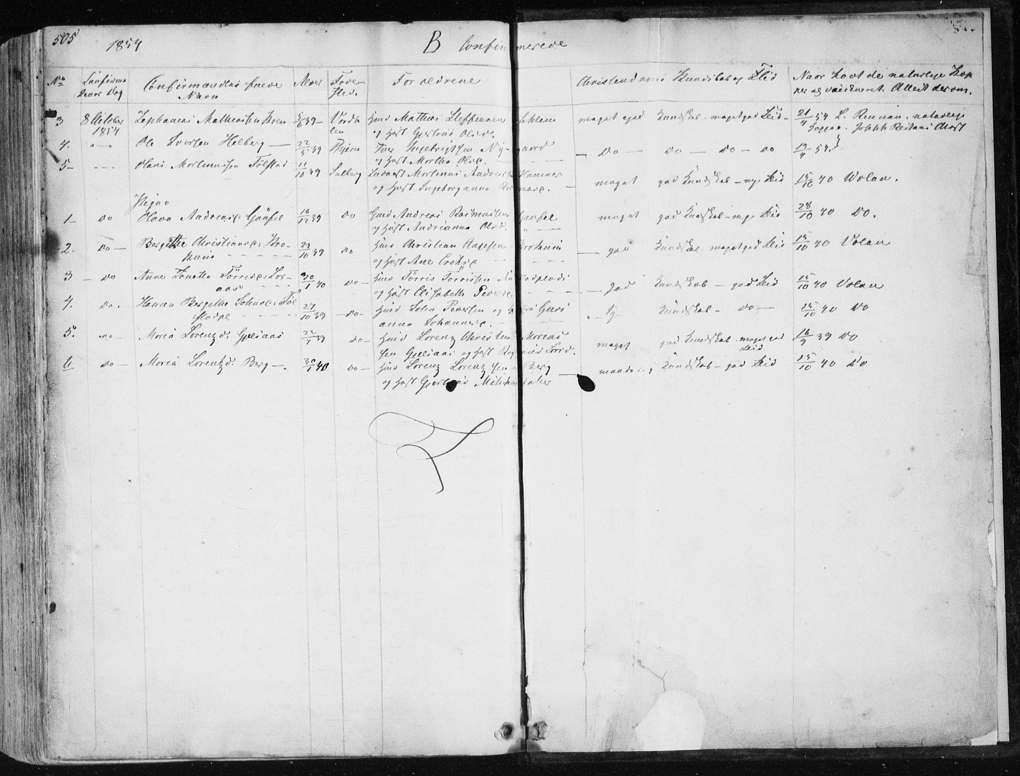 Ministerialprotokoller, klokkerbøker og fødselsregistre - Nord-Trøndelag, SAT/A-1458/730/L0280: Parish register (official) no. 730A07 /1, 1840-1854, p. 505