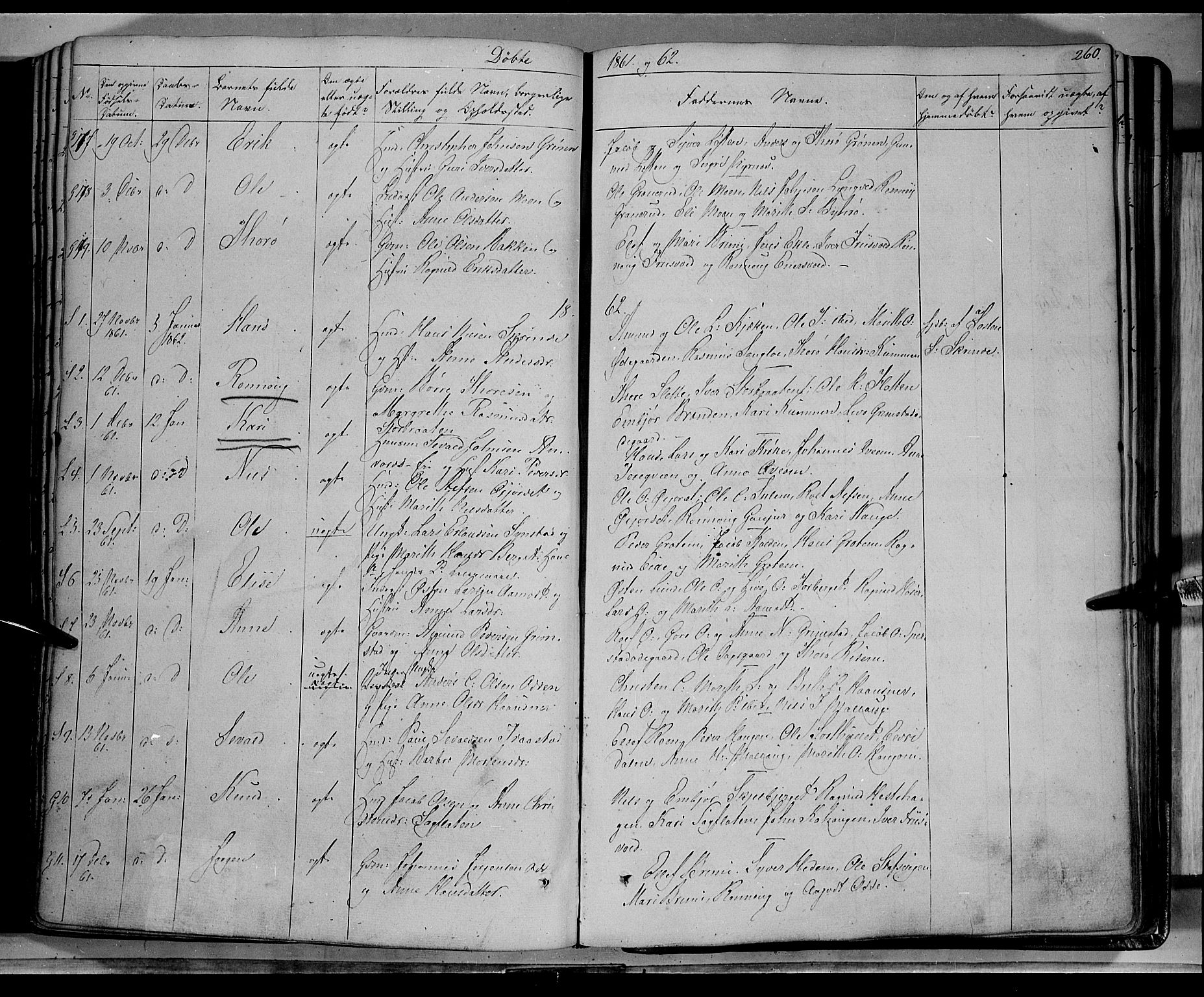 Lom prestekontor, AV/SAH-PREST-070/K/L0006: Parish register (official) no. 6A, 1837-1863, p. 260